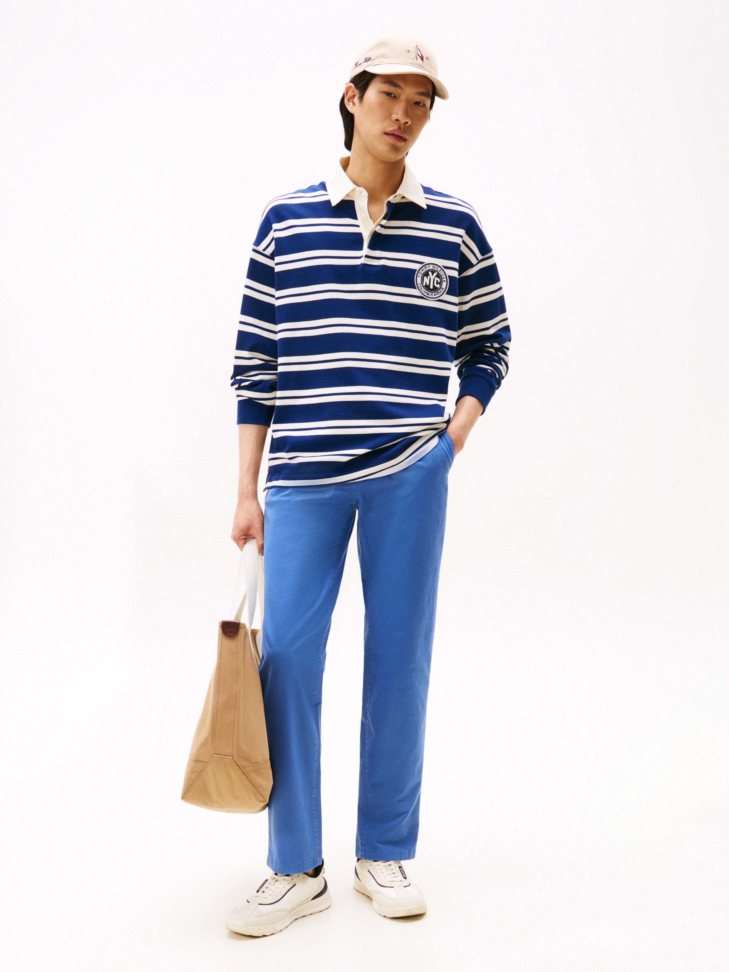 Tommy Hilfiger Chinohose DENTON ESSENTIAL Gerades Bein, Schlichte Optik