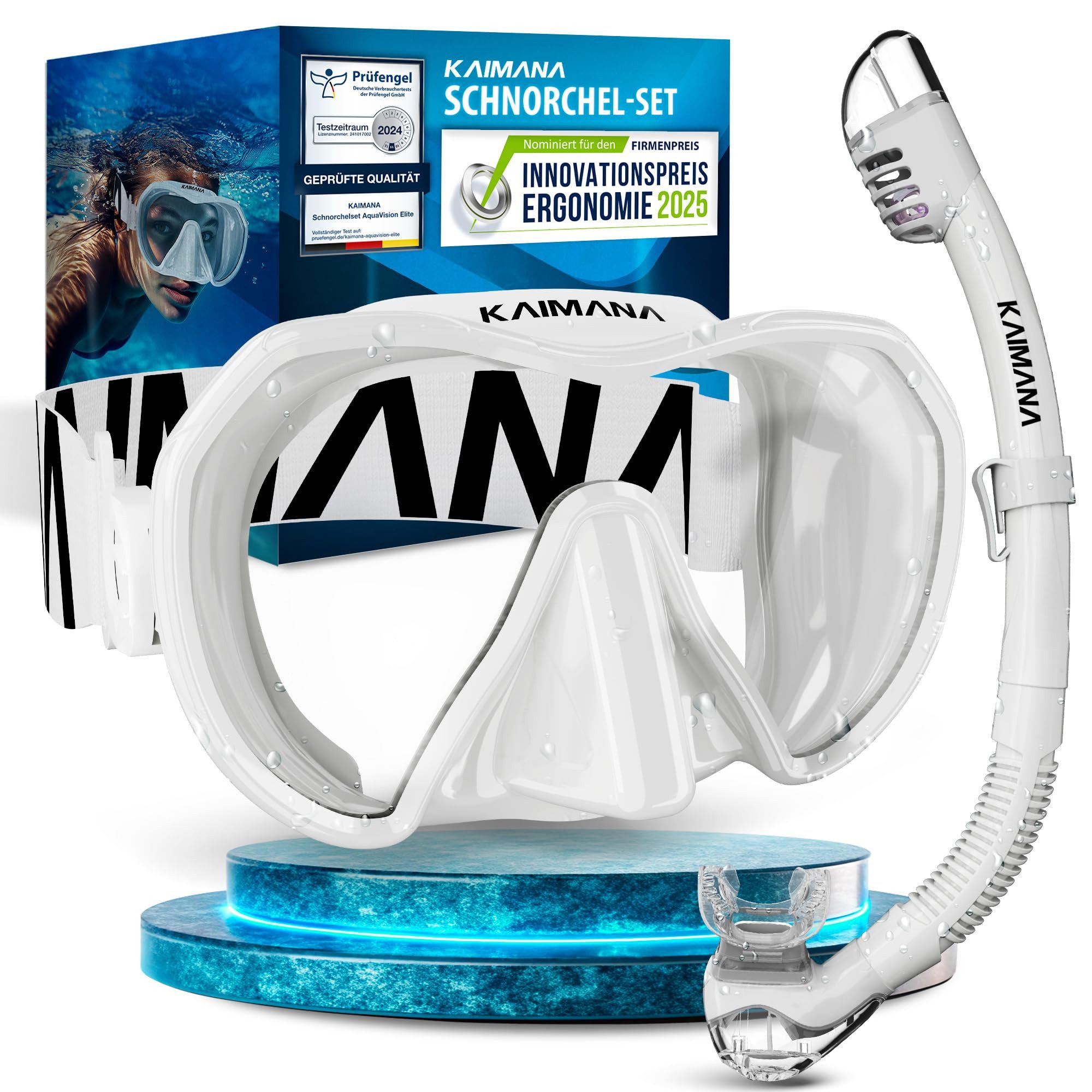 KAIMANA Tauchermaske AquaVision Prolite Schnorchelset für Erwachsene inkl. günstig online kaufen