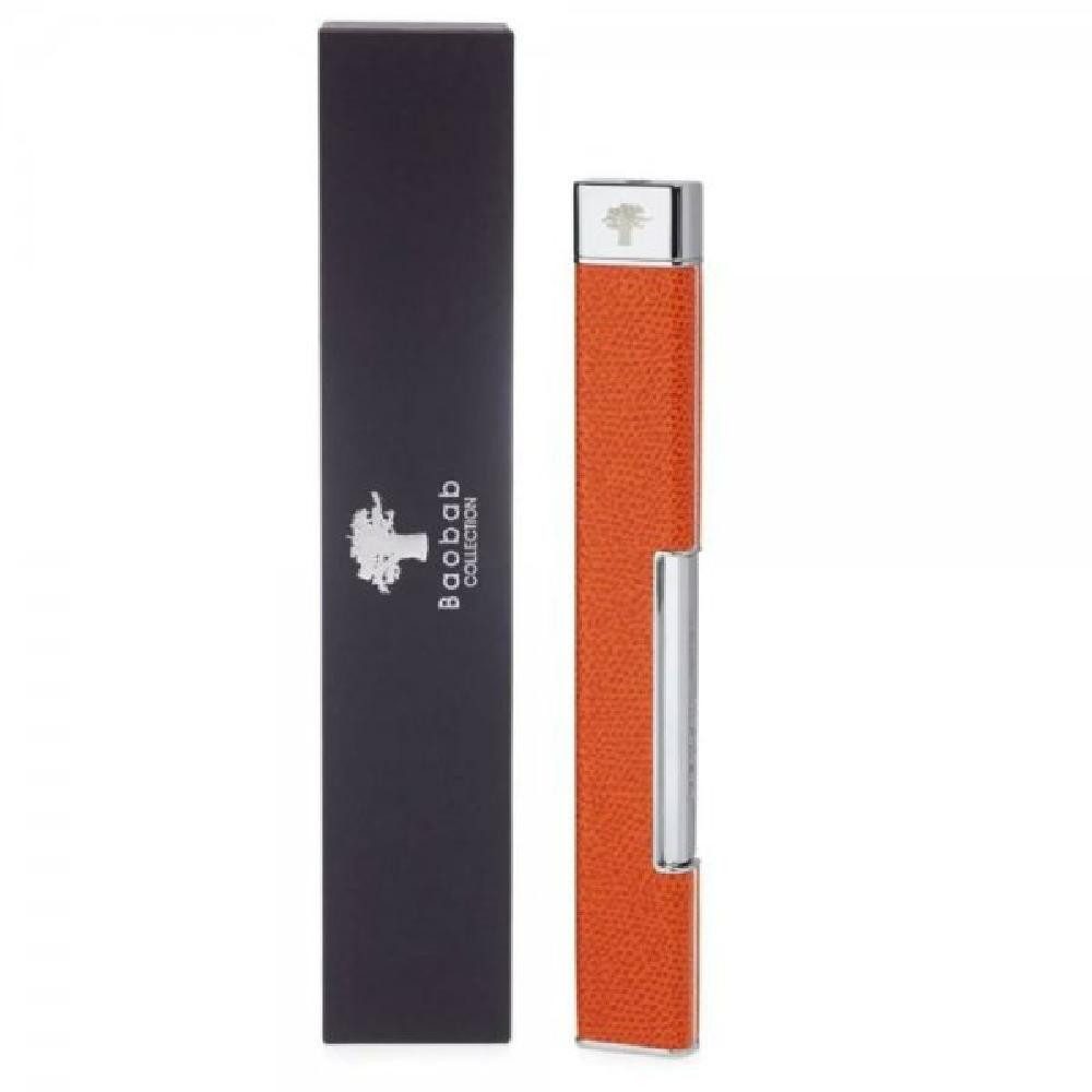 Baobab Feuerzeuge Stabfeuerzeug Lighter Grainé Orange