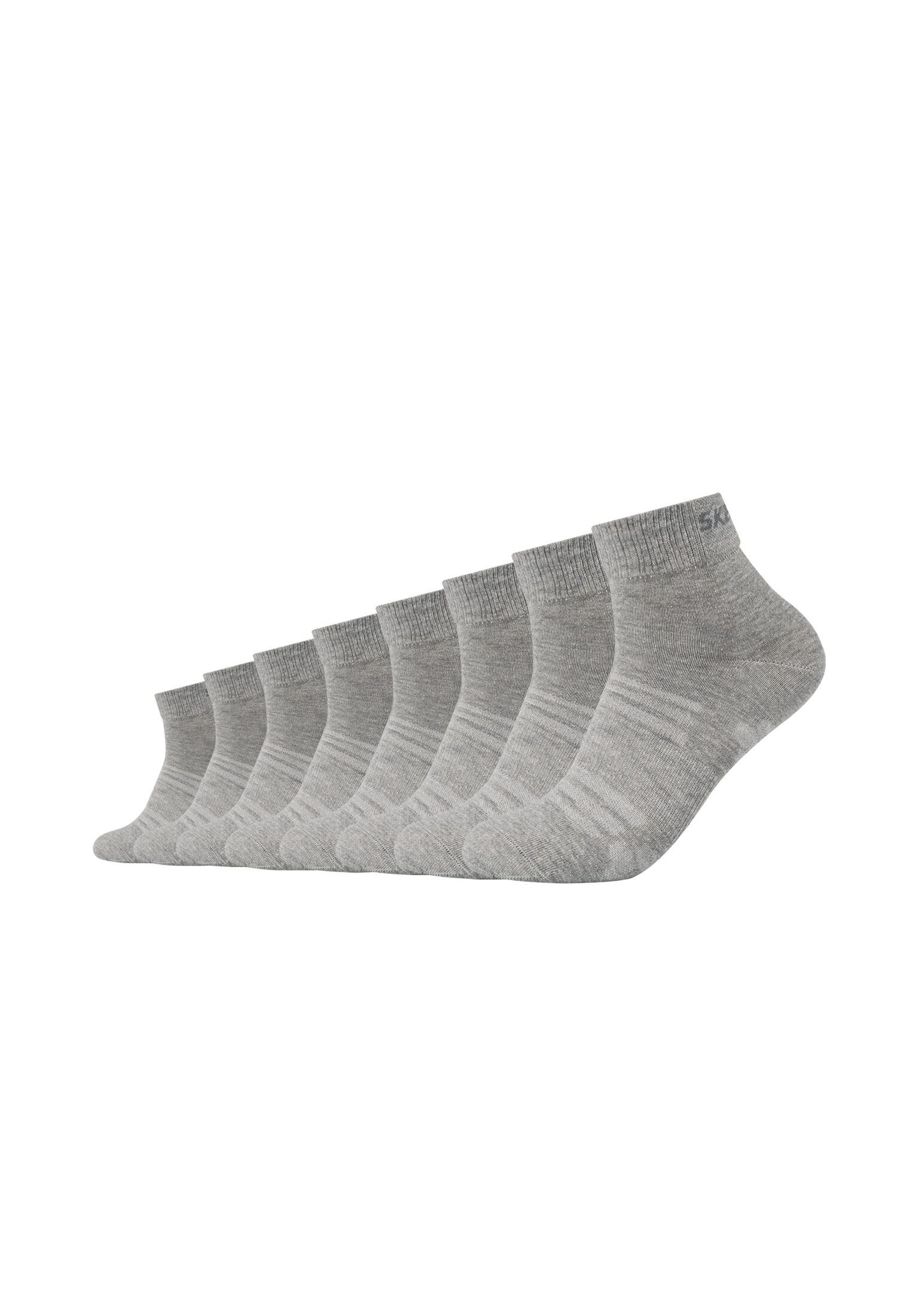 Skechers Kurzsocken Kurzsocken 8er Pack light grey melange | 