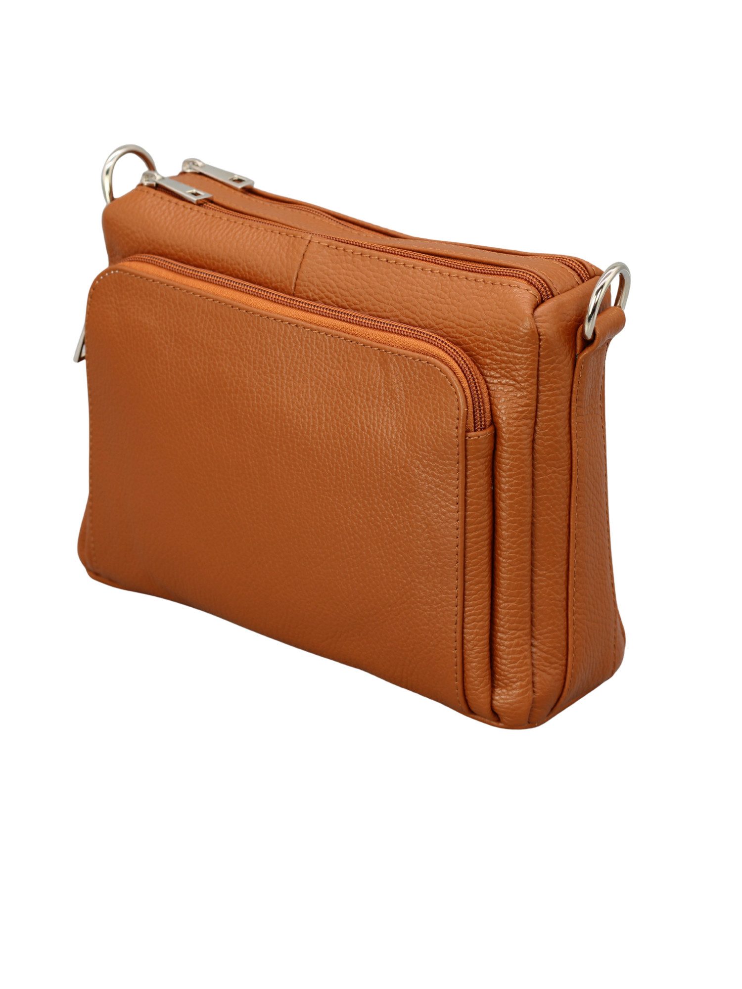 BRISE TASCHE Schultertasche Italienische Echtleder Schultertasche – Verstellbarer Ledergurt (2-teilig, Tasche mit Ledergurt, Optional mit zusätzlichem gemustertem Gurt), Echtes Leder, Handgefertigt in Italien, Austauschbare Gurte