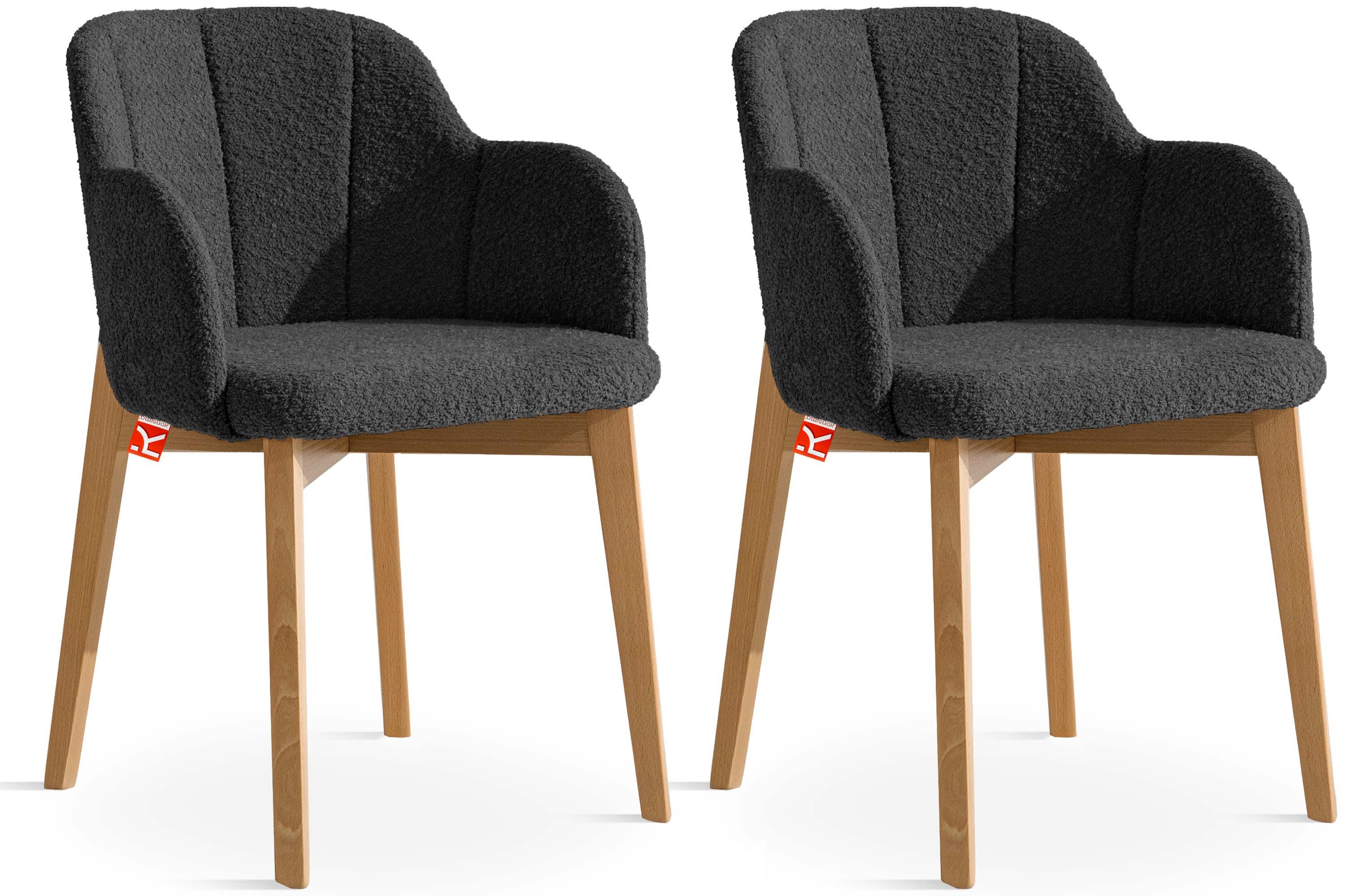 KONSIMO® Polsterstuhl LONIS Esszimmerstühle (2er Set), günstig online kaufen