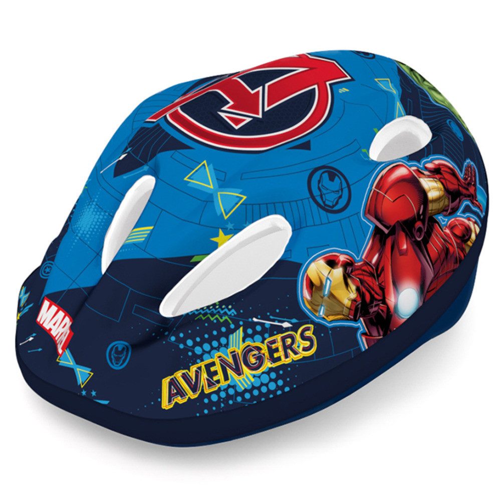 Seven Polska Kinderfahrradhelm Marvel Superhelden "Avengers", verstellbar, 52-56cm, ab ca. 6 Jahre