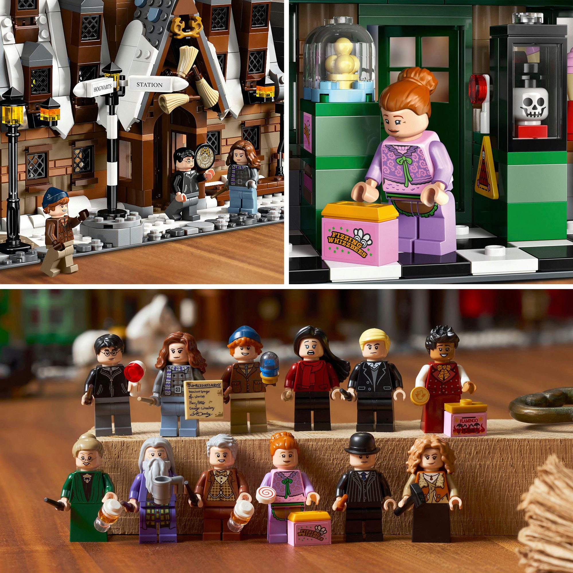 LEGO® Dorf Hogsmeade – Sammleredition (76457), LEGO Harry Potter Konstruktionsspielsteine, (3228 St), Exklusives Set