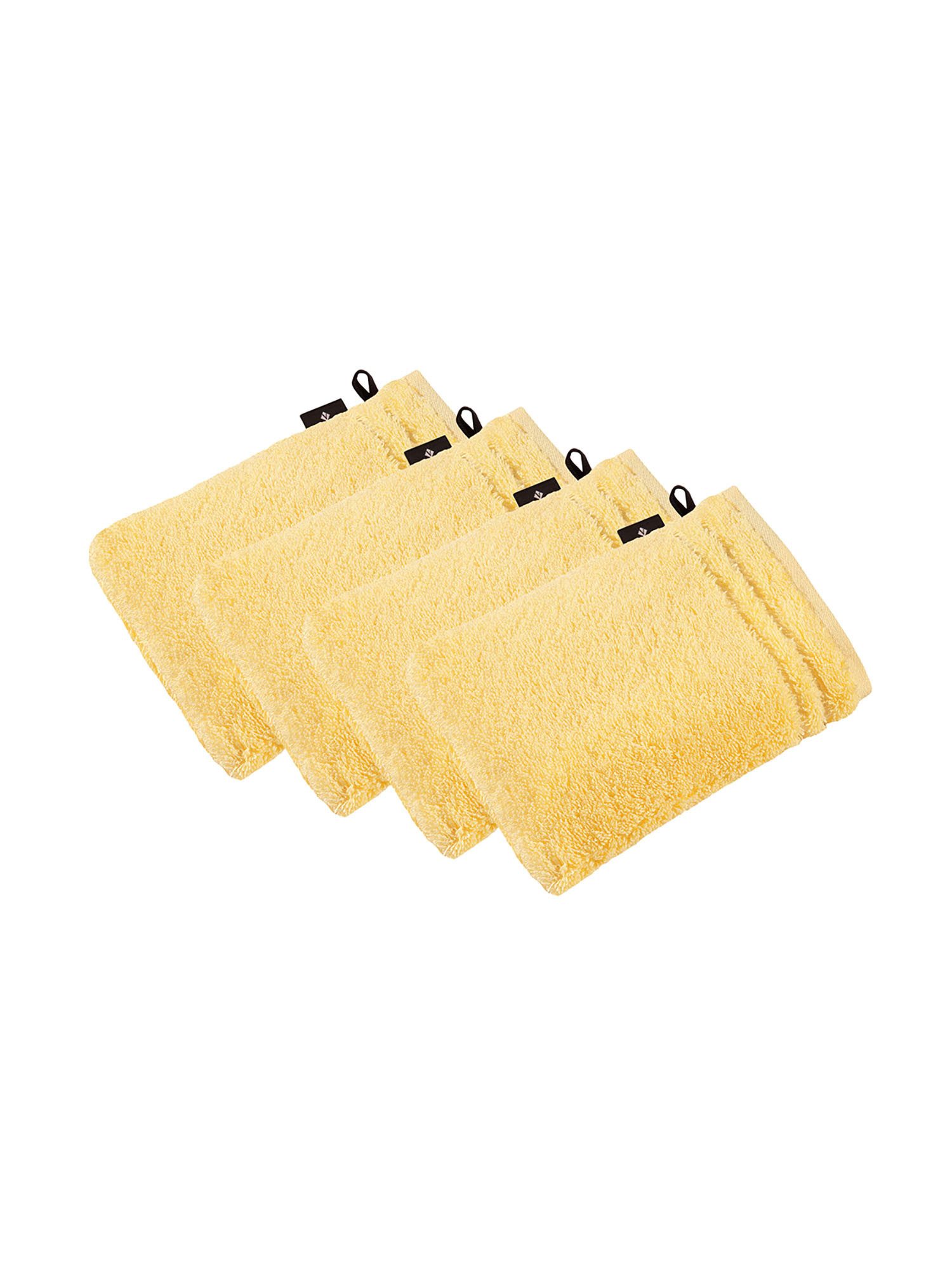 Vossen Waschhandschuh 4er Pack Waschhandschuh 22 x 16 cm Vienna Style Su, Frottier (Spar-Set, 4-St)