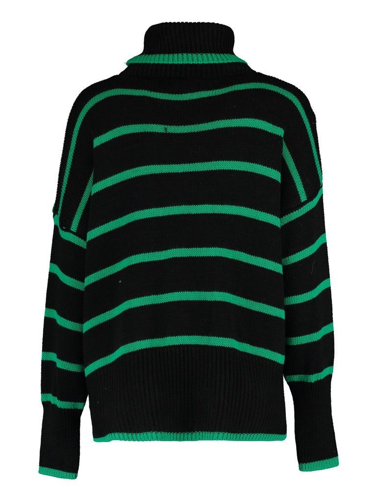 HaILY’S Strandpullover Modell: LS A RK Ranja black/u.green
