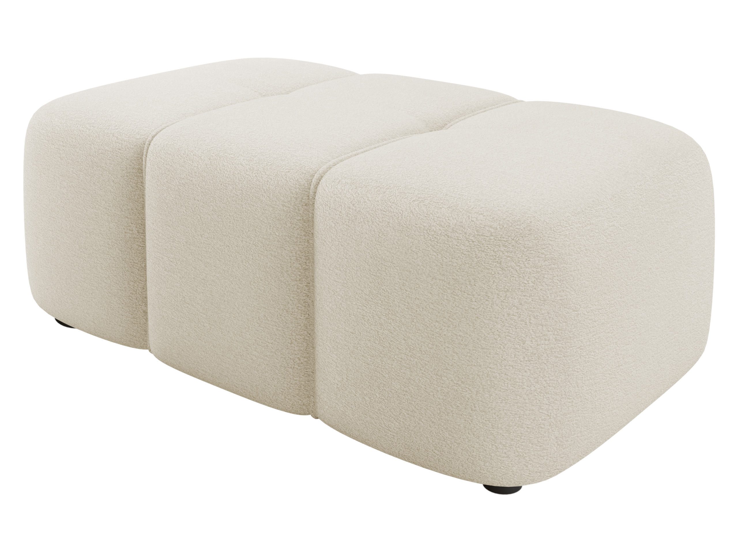 MIRJAN24 Polsterhocker Fetrinu, 93x62x38 cm, Schwarze Füße günstig online kaufen