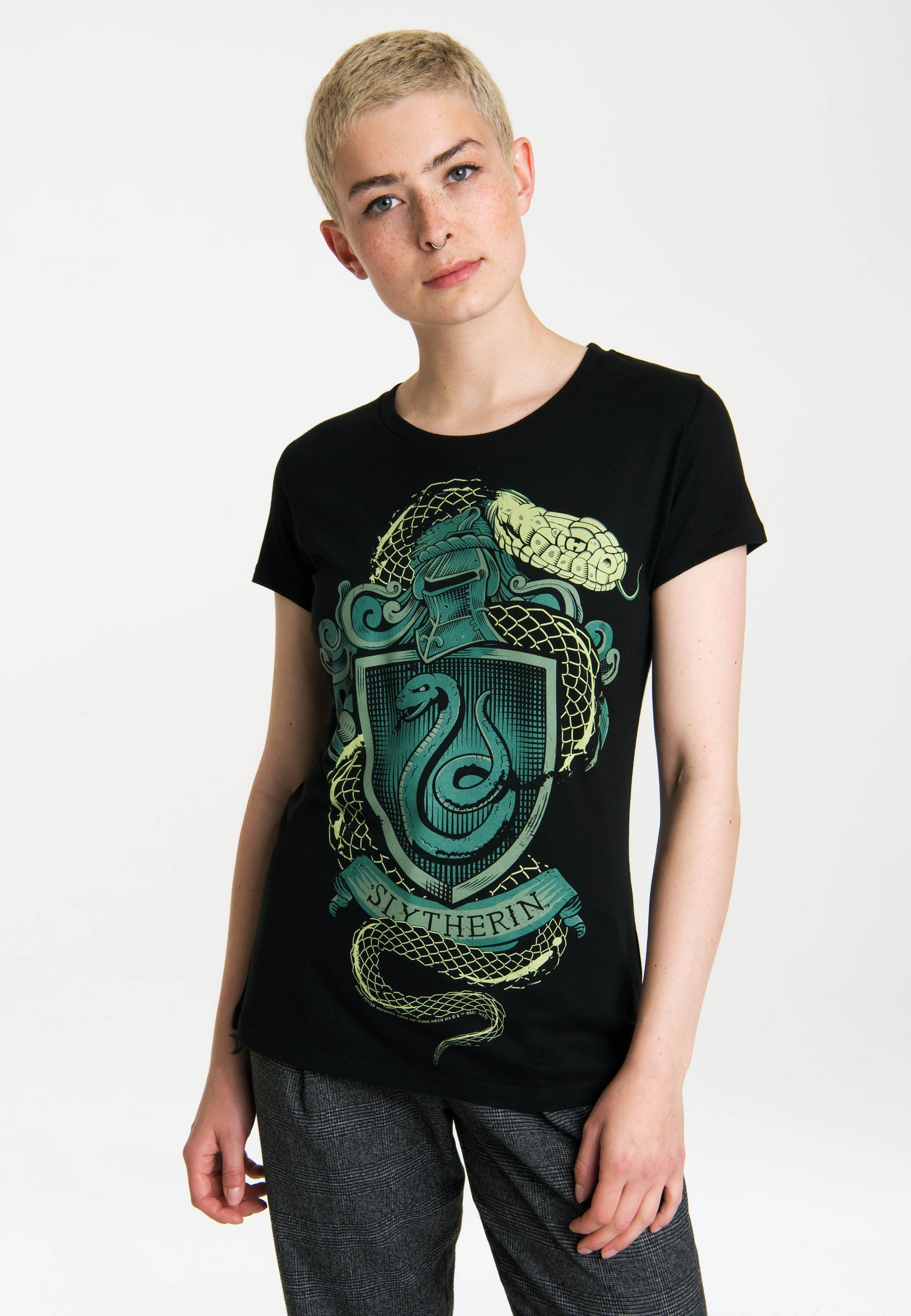 LOGOSHIRT T-Shirt Harry Potter Print coolem mit