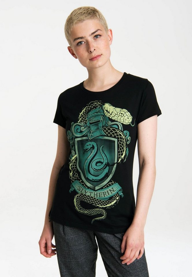 LOGOSHIRT T-Shirt Harry Potter mit coolem Print