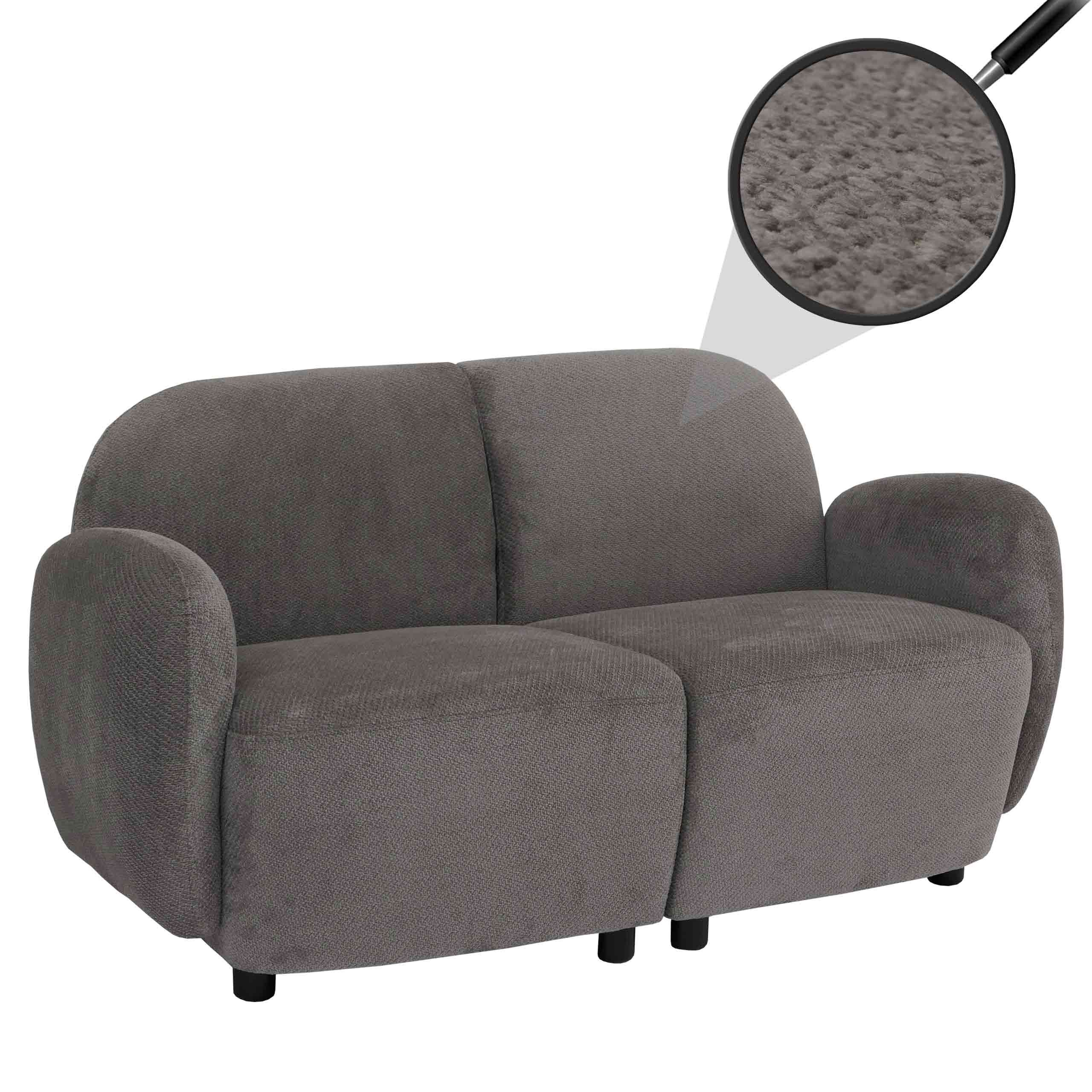 MCW 2-Sitzer MCW-P33, Modernes, rundes Design mit harmonischen Formen