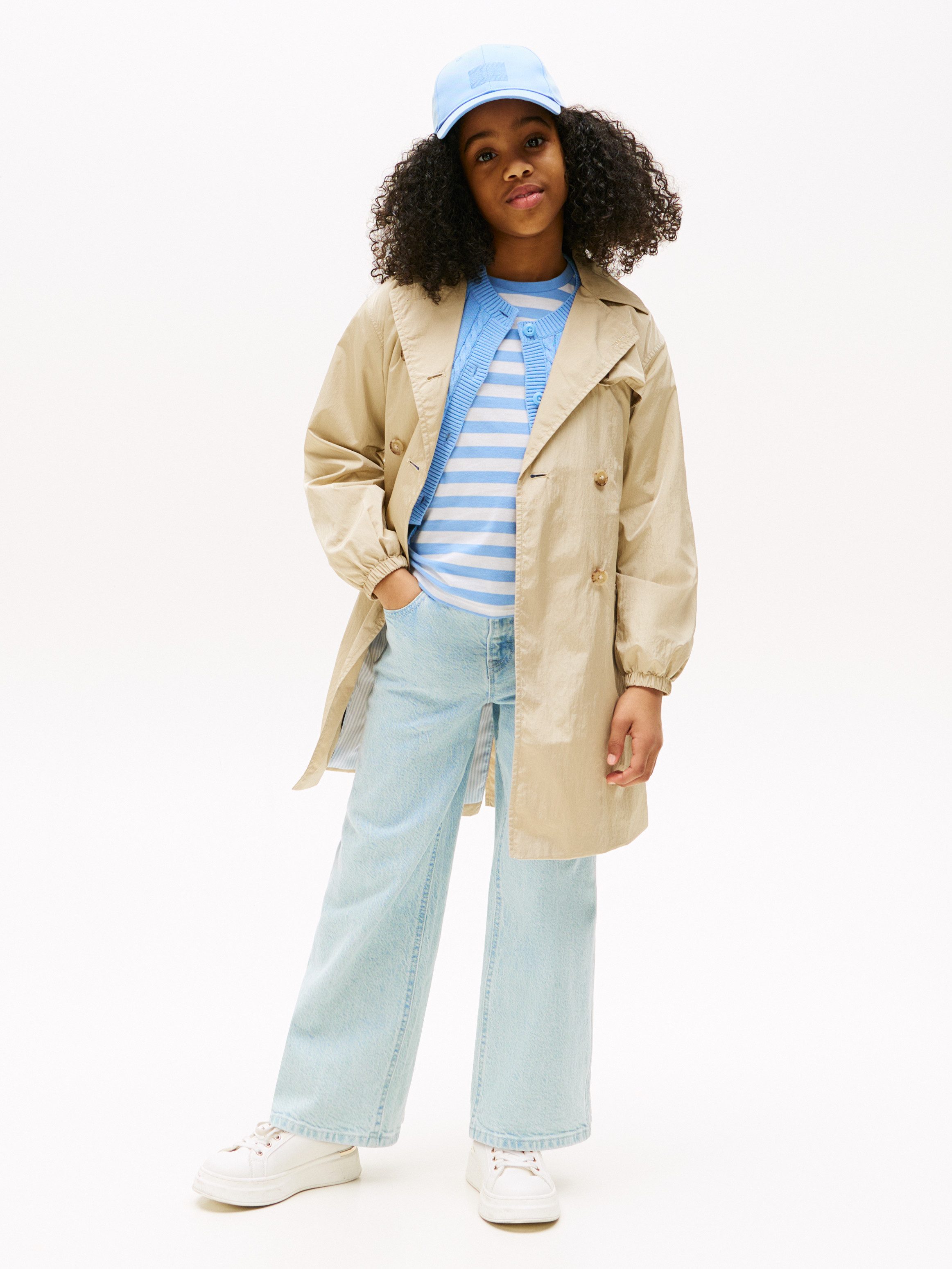 Tommy Hilfiger Trenchcoat NYLON TRENCH COAT für Kinder bis 16 Jahre
