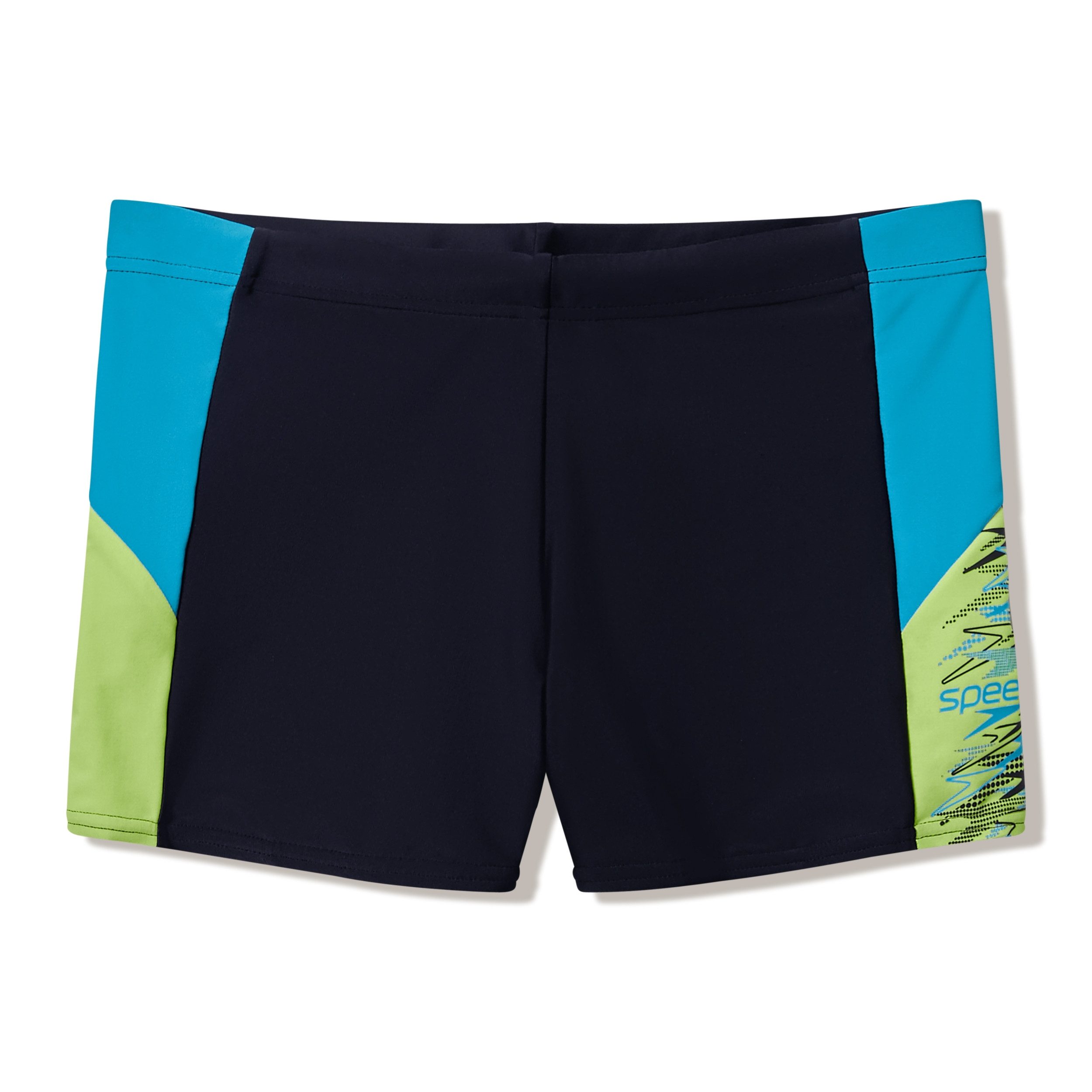 Speedo Badeshorts Dive Herren Aquashorts Schwarz/Grün