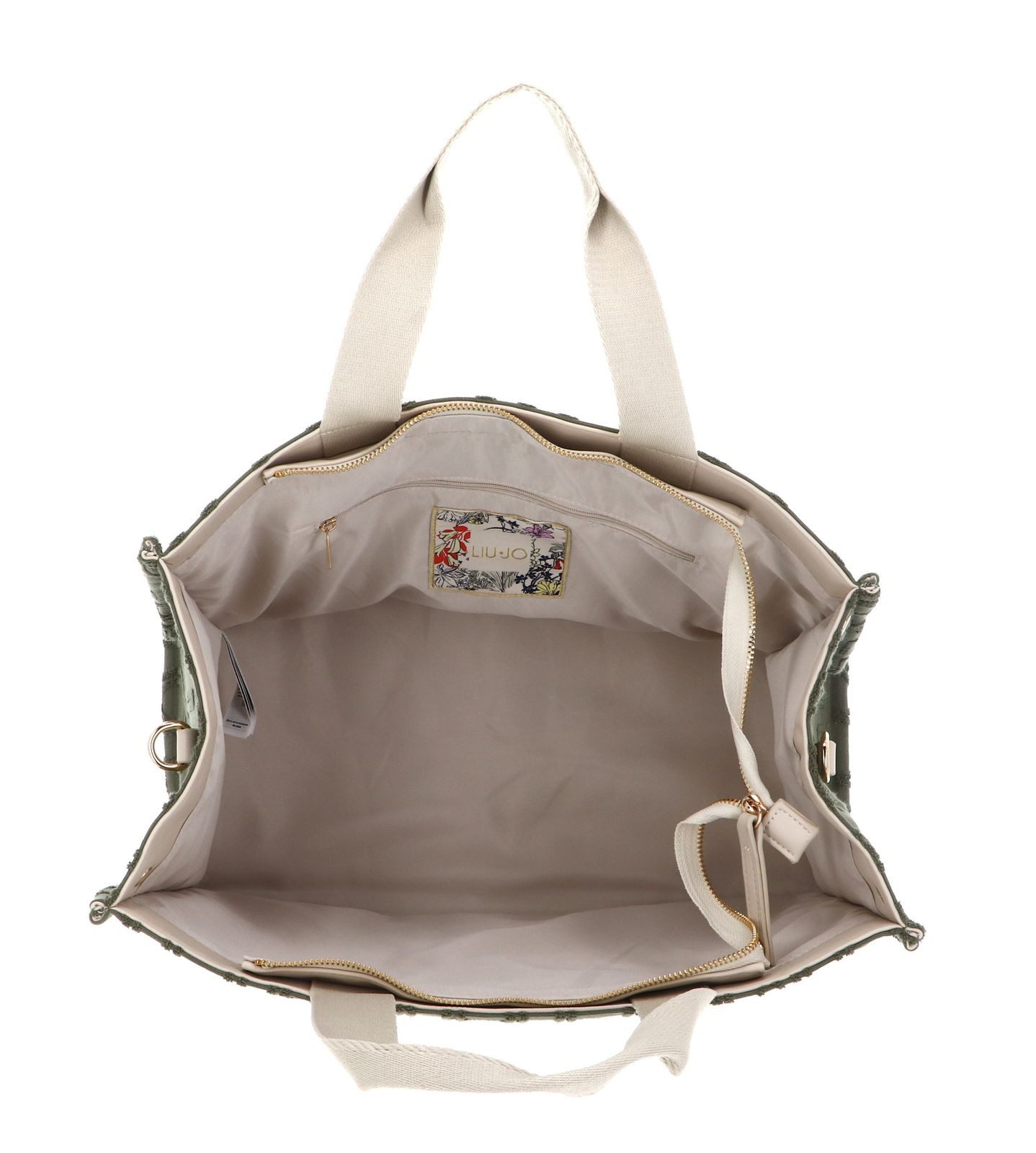 Liu Jo Shopper Jacquard Plain Tote