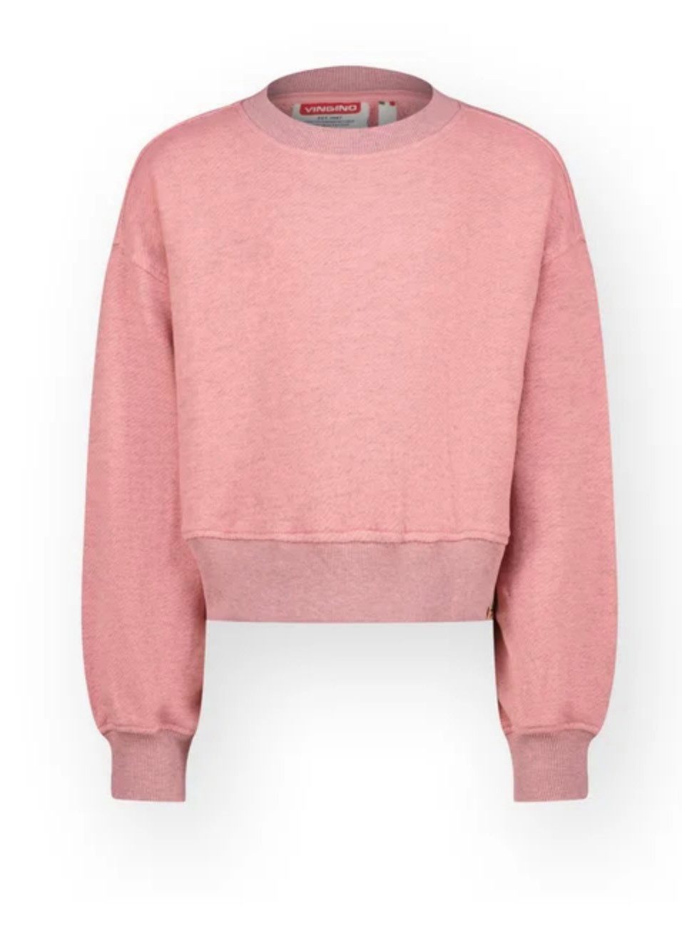 Vingino Sweater Mädchen Sweatshirt Crop Fit Baumwolle Rundhals
