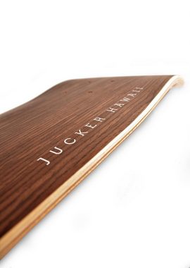 JUCKER HAWAII Skateboard Nuha 8.5 Street Skateboard Cruiser Skateboard, Premium Komplettboard, Ahorn und Walnuss Deck