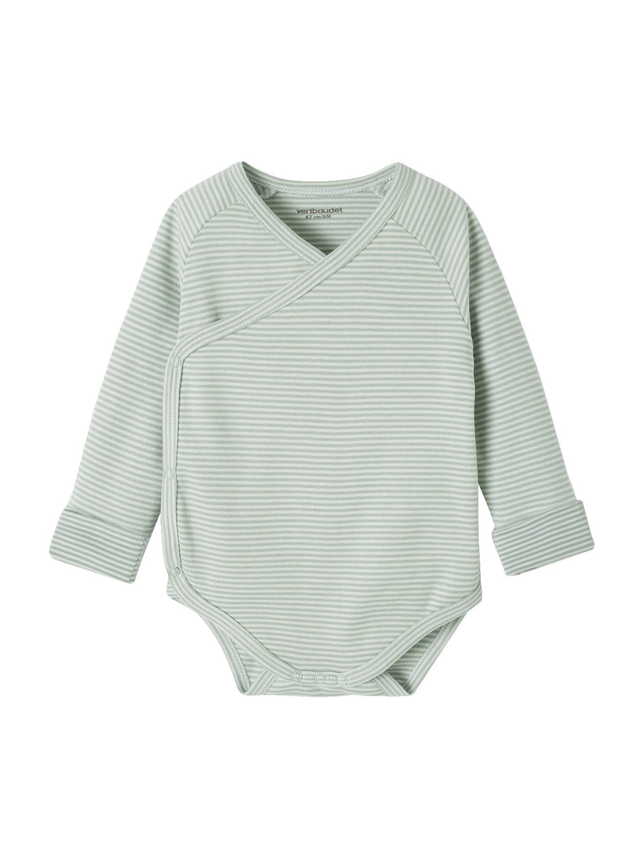 vertbaudet Body Mitwachsende Baby Wickelbodys 5er-Pack – Bild 4 von 5