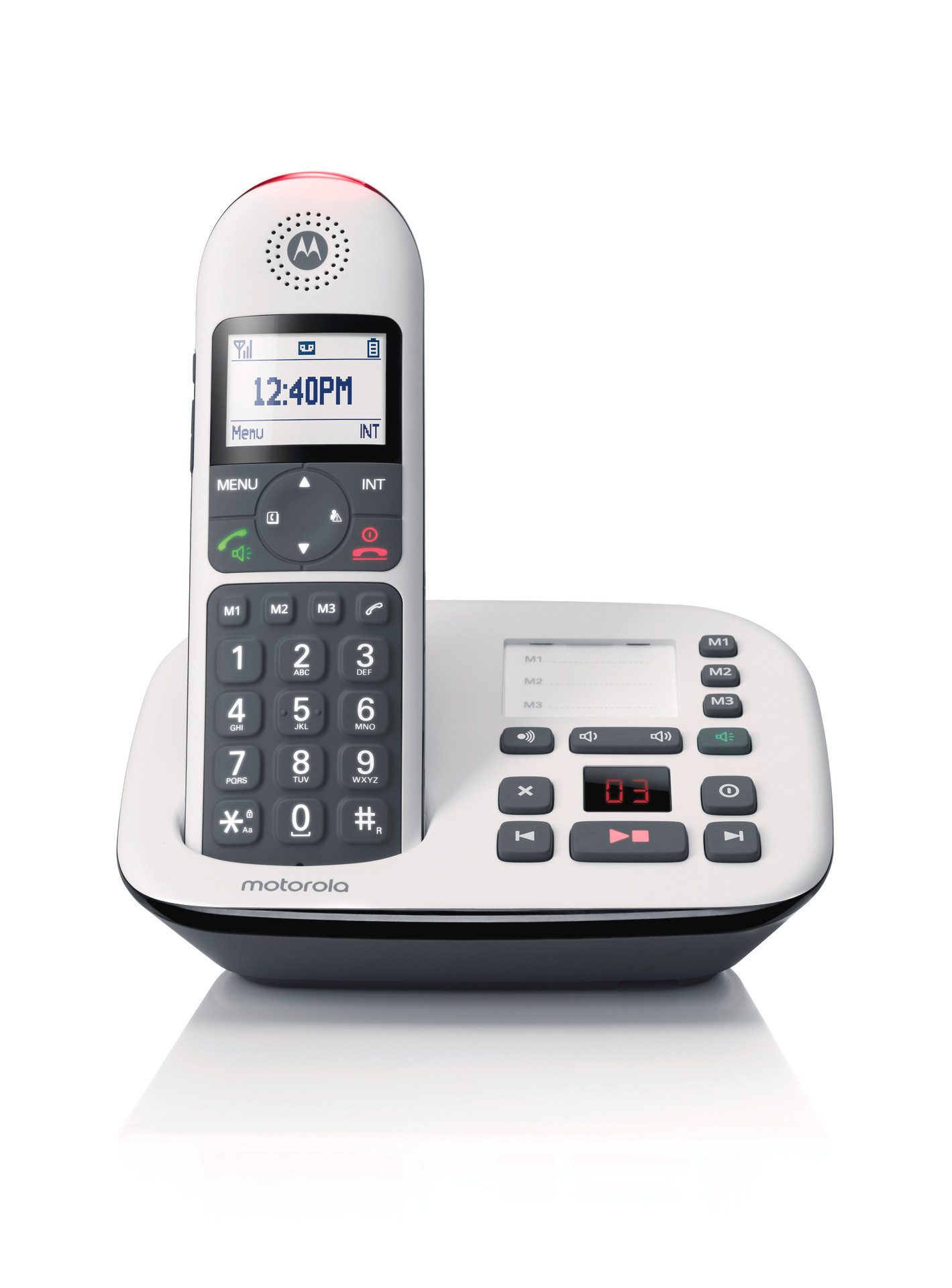 Beafon Motorola CD5011 Voice Schnurloses Mobilteil (Mobilteile: 1, Hörgerätekompatibel)