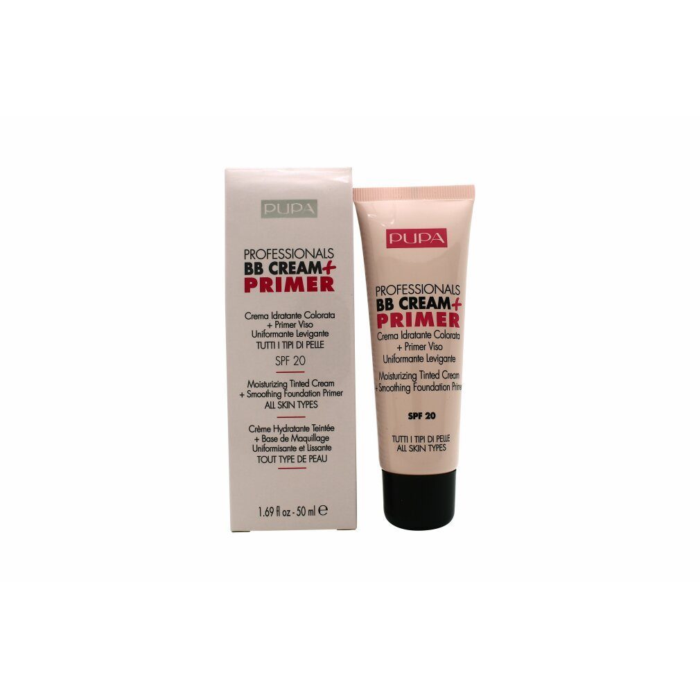 Foundation Pupa Pupa Professionals BB Cream + Primer SPF20