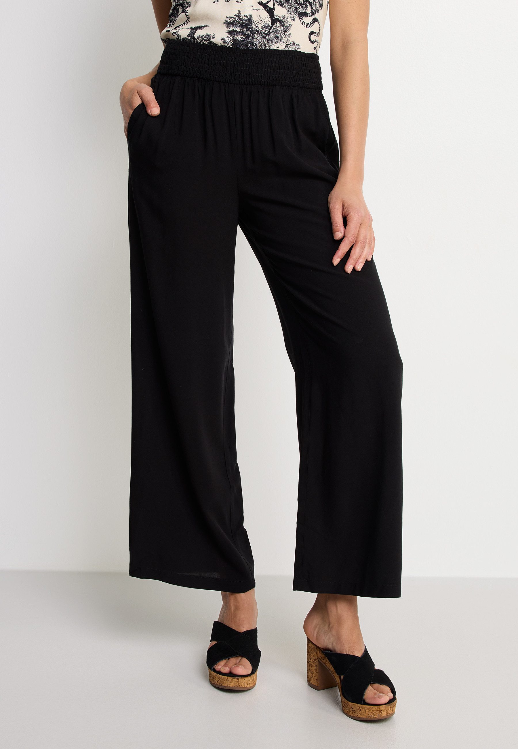 LASCANA Palazzohose aus Webware, Schlupfhose, leichte Sommerhose