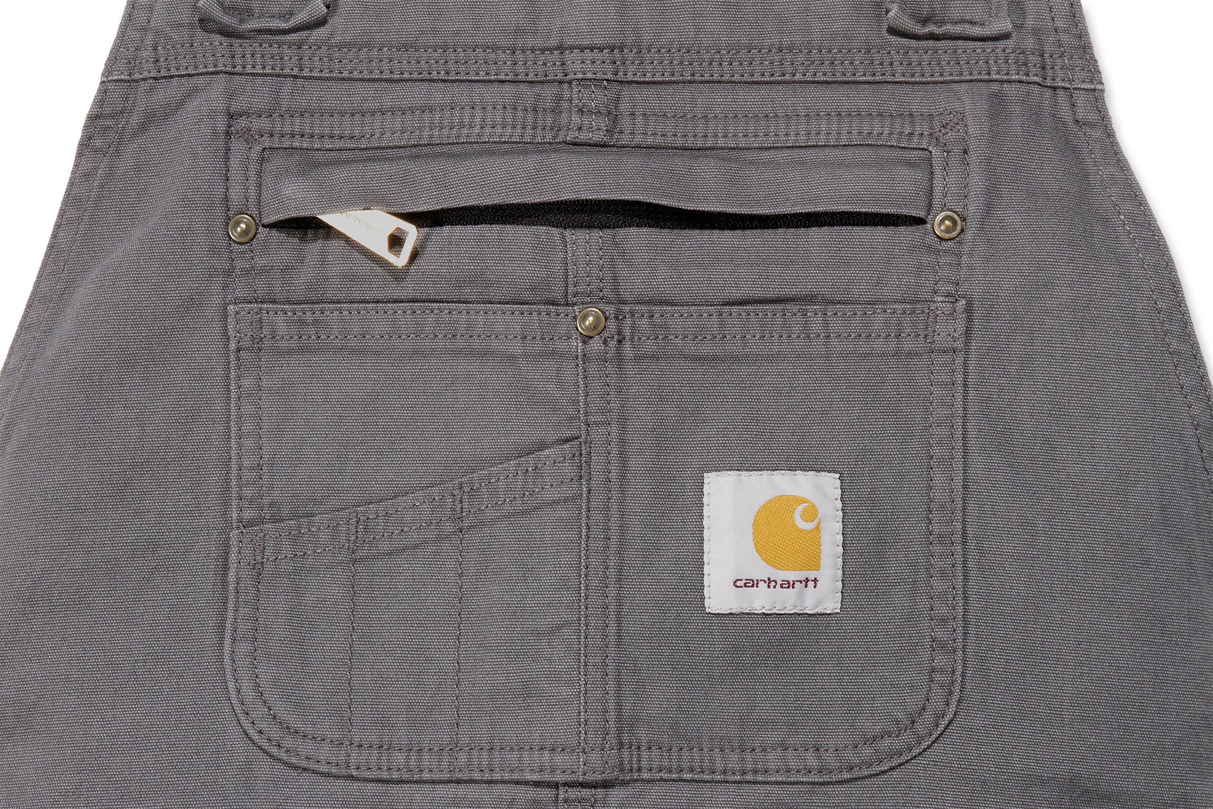 Carhartt Herren gravel Latzhose Rigby Flex Latzhose Rugged Carhartt Bib