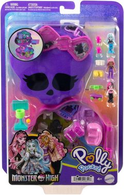 Polly Pocket Spielwelt Monster High Schatulle, mit 3 kleinen Puppen