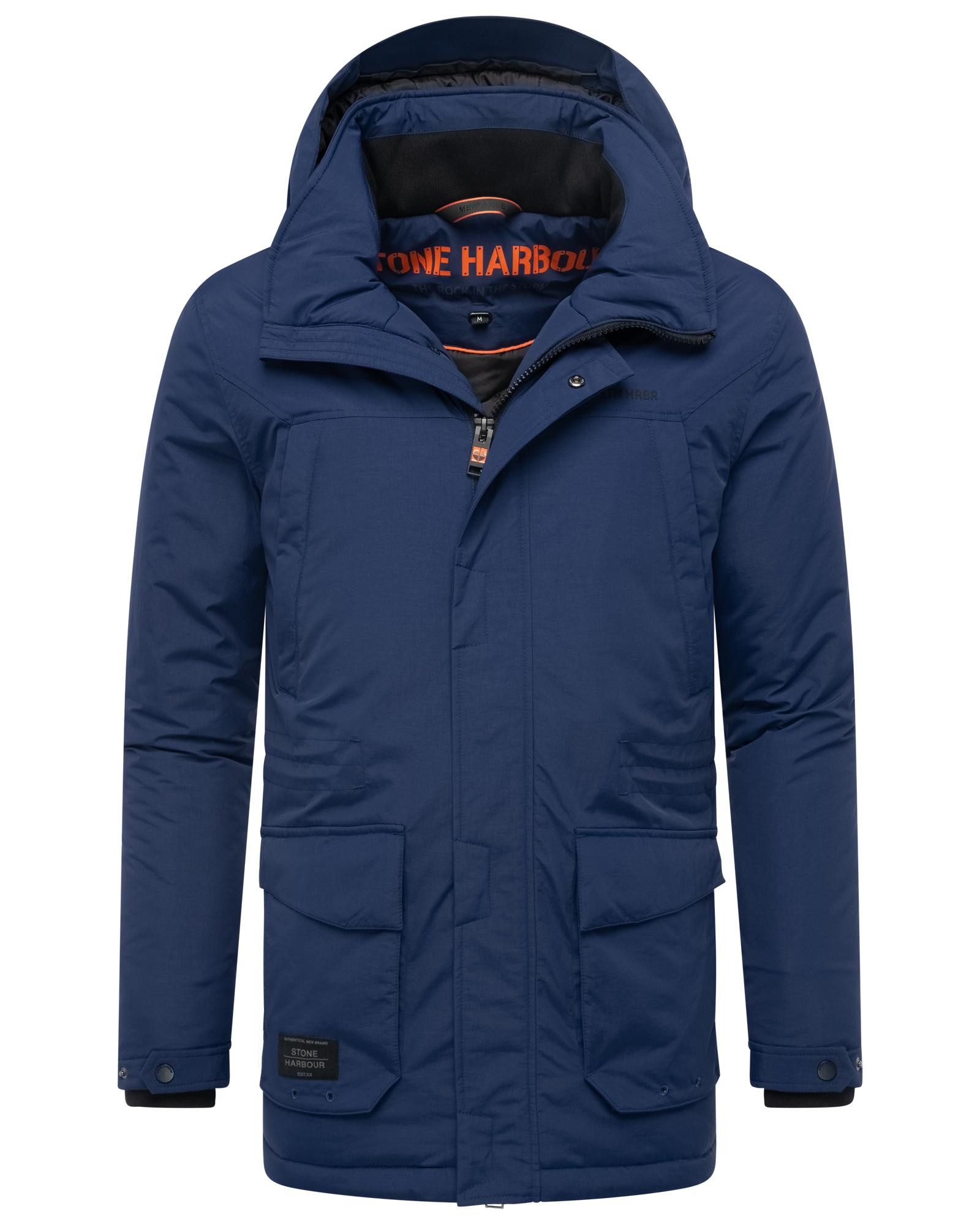 Stone Harbour Winterjacke Wadiim XX Warm gefütterte Outdoorjacke mit Kapuze