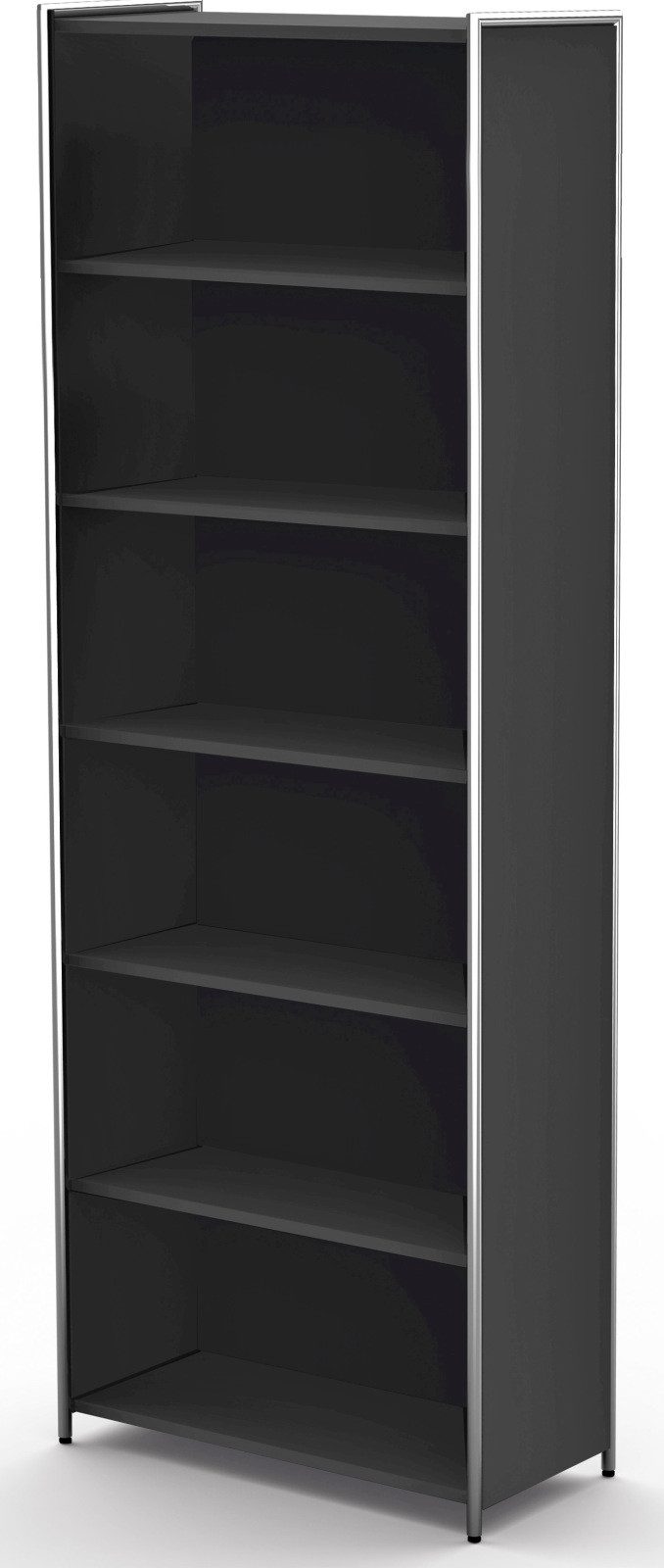 KERKMANN Hängeregisterschrank Grundregal Artline breit 6 OH BxTxH 80x38x220cm anthrazit
