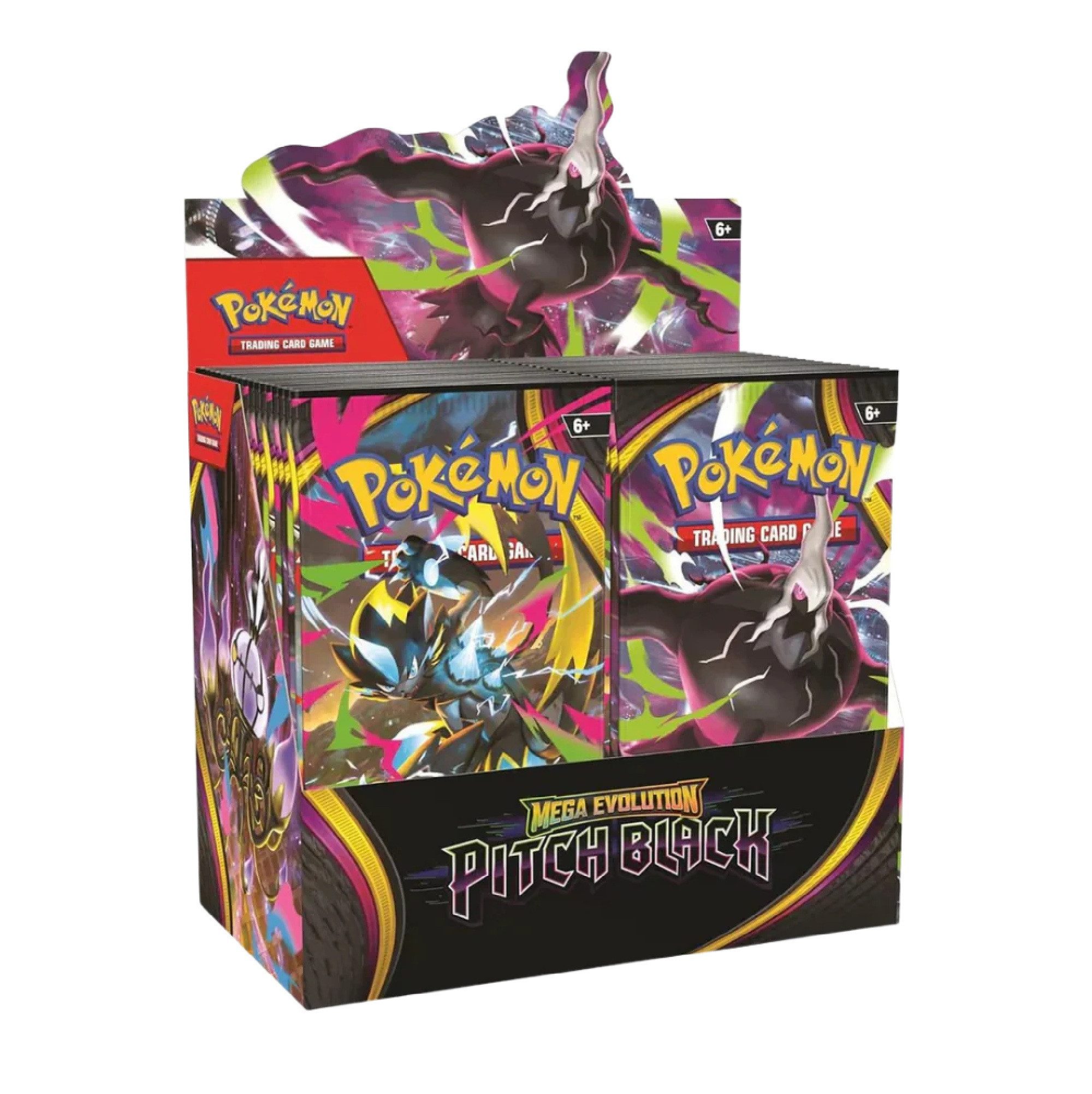 The Pokémon Company International Sammelkarte Pokemon ME05 Pitch Black 36er Display (Englisch)