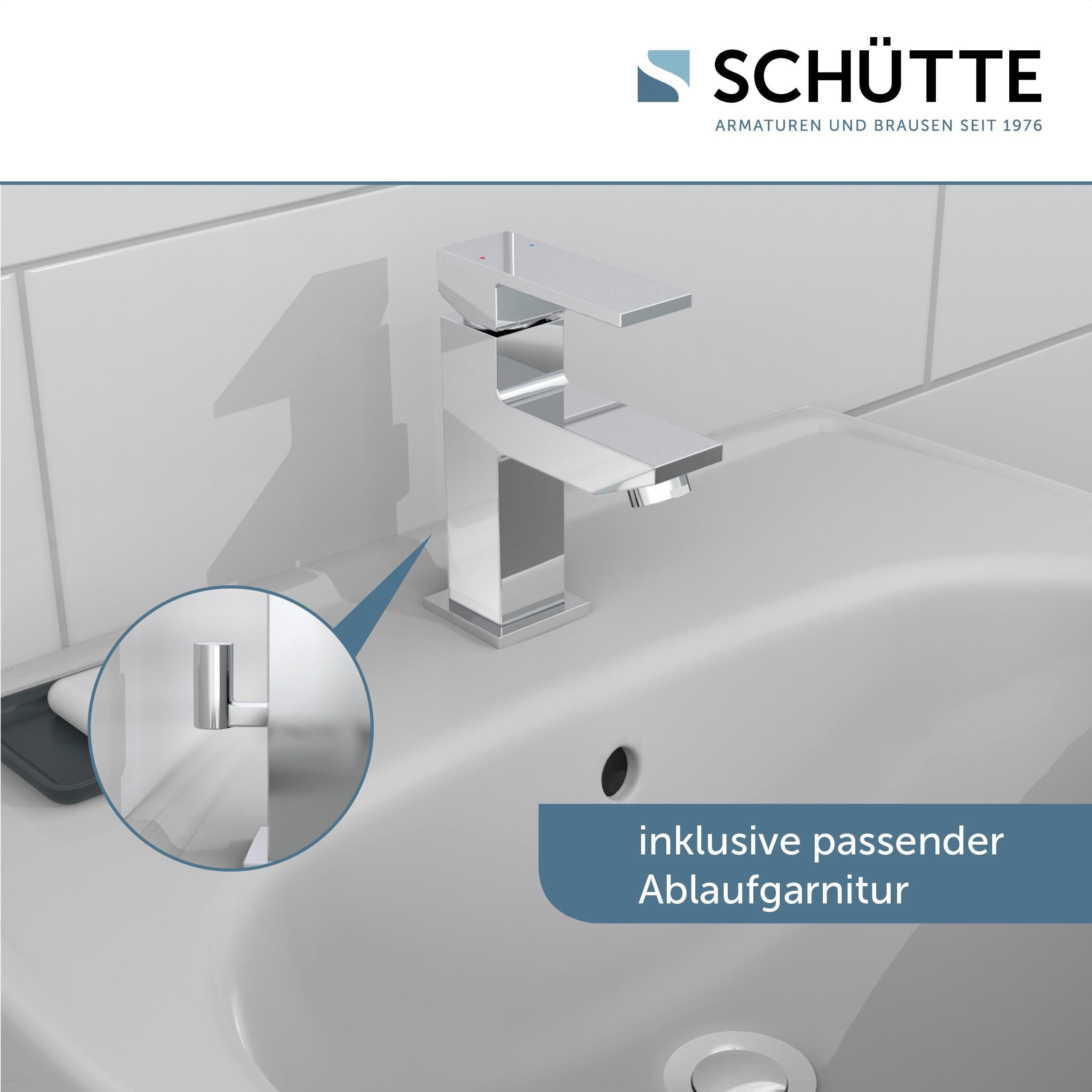 Schütte Waschtischarmatur TOKYO II (1-St) geräuscharme Kartusche, Marken-Mischdüse, inkl. Zugstange – Bild 4 von 5
