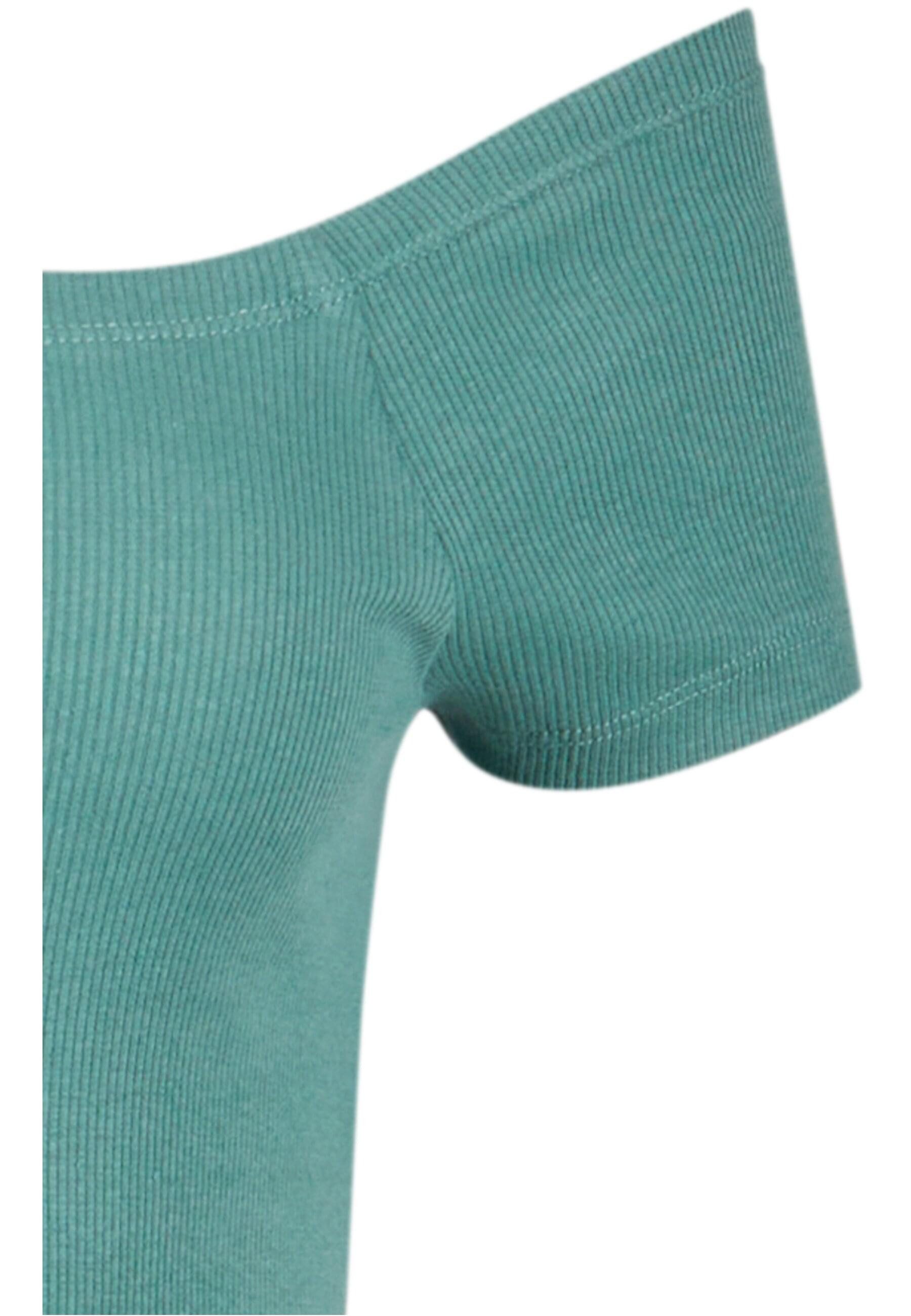 URBAN CLASSICS Shirtkleid Urban Classics Damen Ladies Off Shoulder Rib Dress (1-tlg)