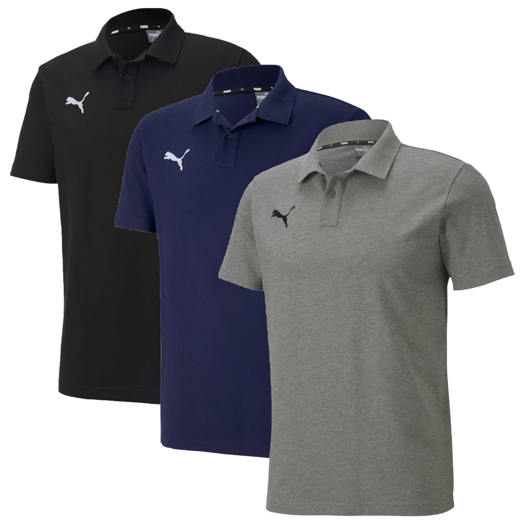 PUMA Poloshirt Puma Herren Poloshirt teamGOAL 23 Casuals Polo 3Pack 656579