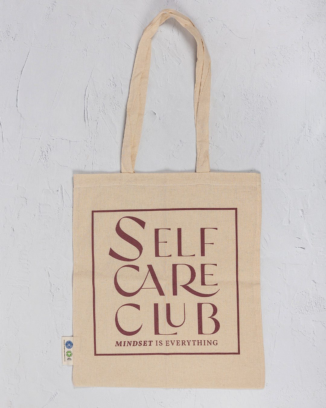Oh Shanti Tragetasche Selfcare Club Jutebeutel Bio-Baumwolle, Nachhaltig produziert, vegan