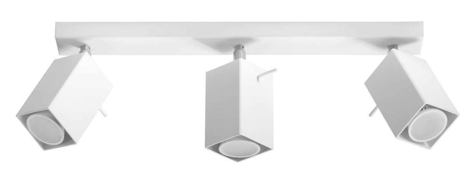 Lampe Spot Licht-Erlebnisse Deckenstrahler Lampe FALERIA, Bauhaus ohne Flur Weiß Strahler Wohnzimmer Küche Leuchtmittel,
