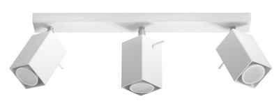 Licht-Erlebnisse Deckenstrahler FALERIA, ohne Leuchtmittel, Strahler Lampe Weiß Bauhaus Küche Wohnzimmer Flur Spot Lampe