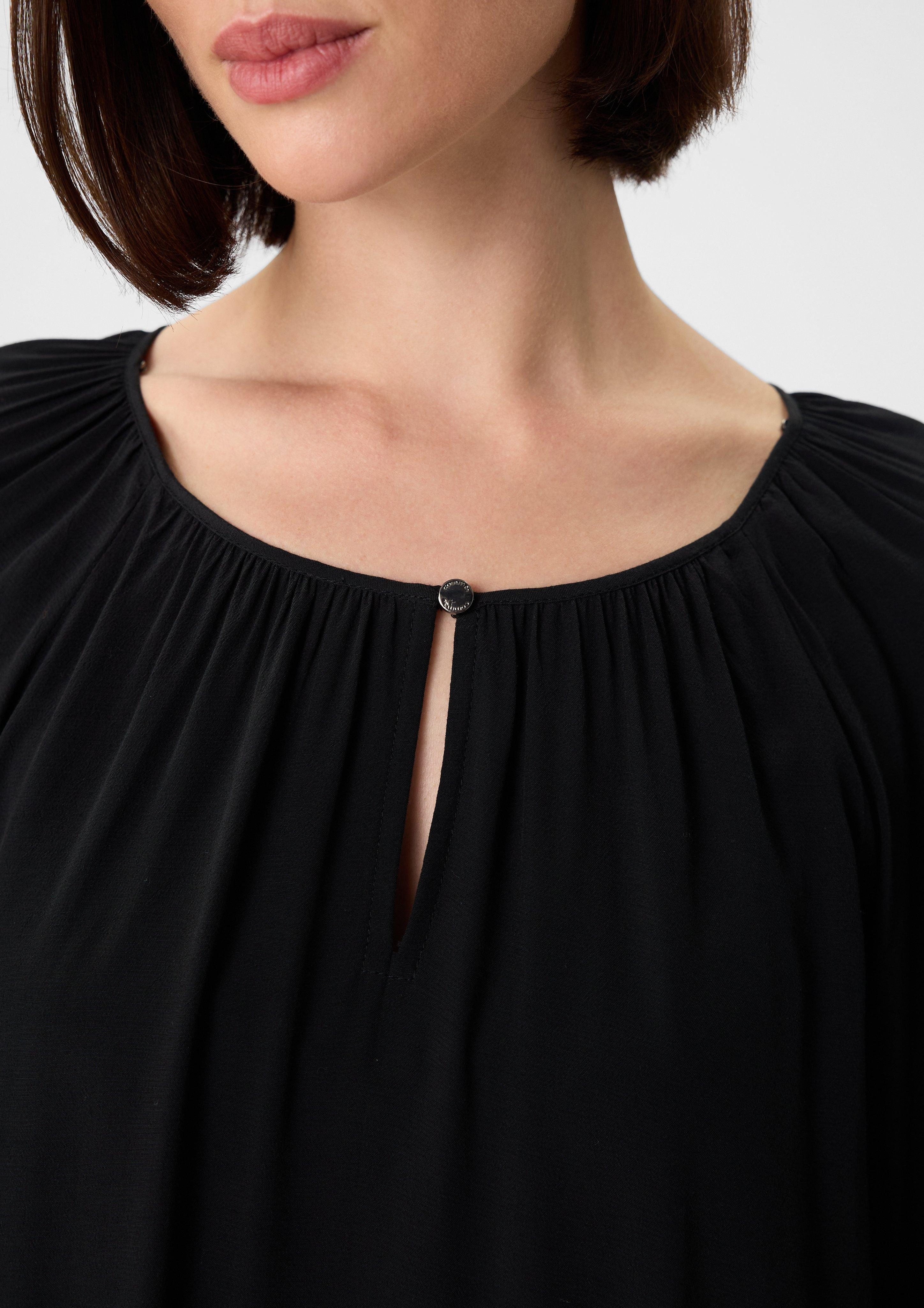 Comma Minikleid Kurzes Kleid aus Crêpe-Chiffon günstig online kaufen