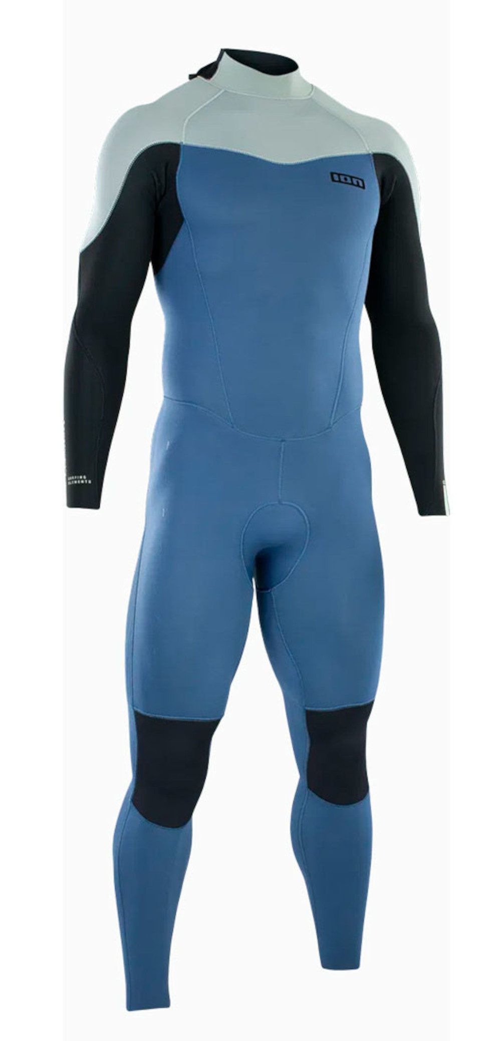 ION Neoprenanzug ION ELEMENT 4/3 BACK ZIP Full Suit 2023 cascade blue