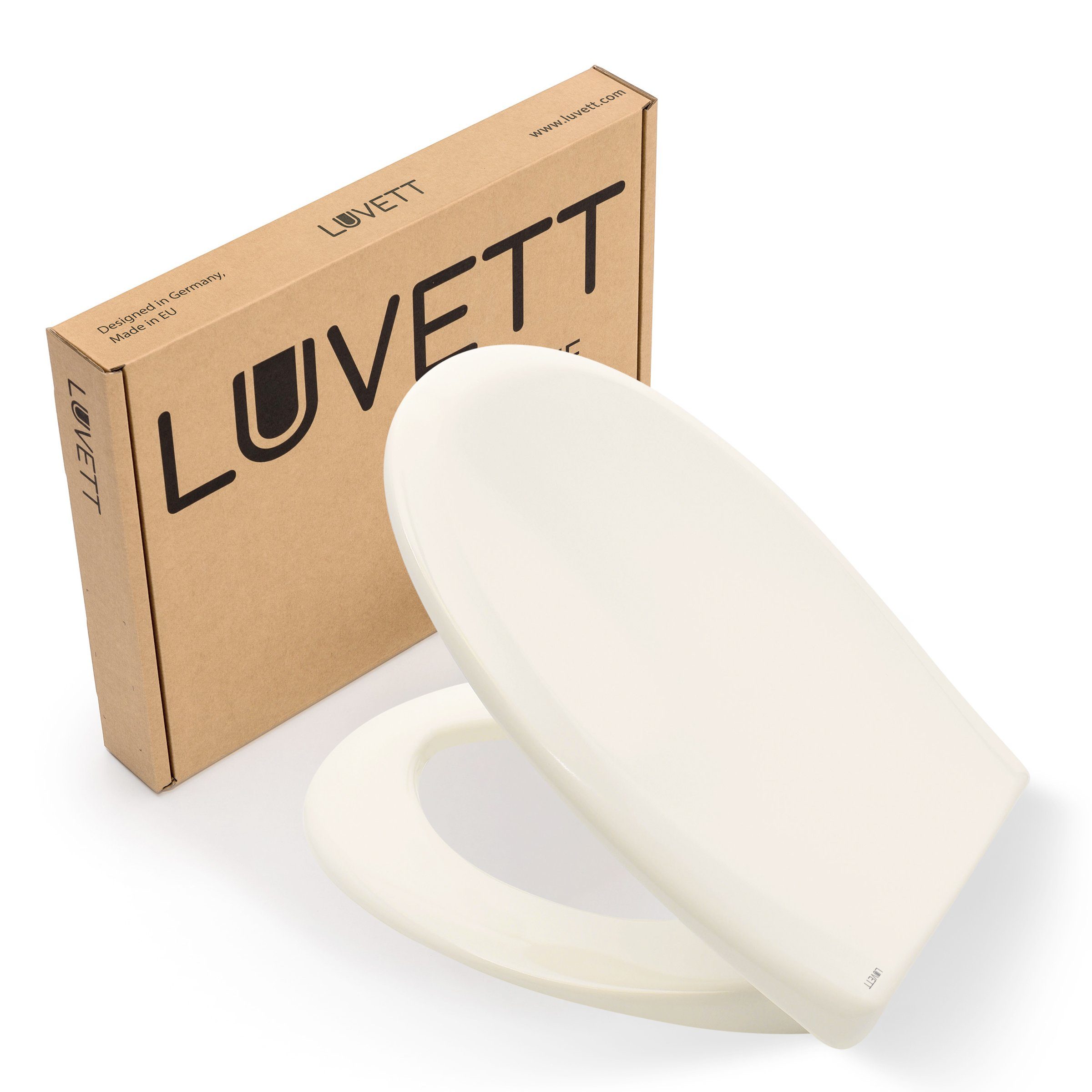 LUVETT WC-Sitz Premium C770 (Inklusive 3 Befestigungsarten), mit Original S günstig online kaufen