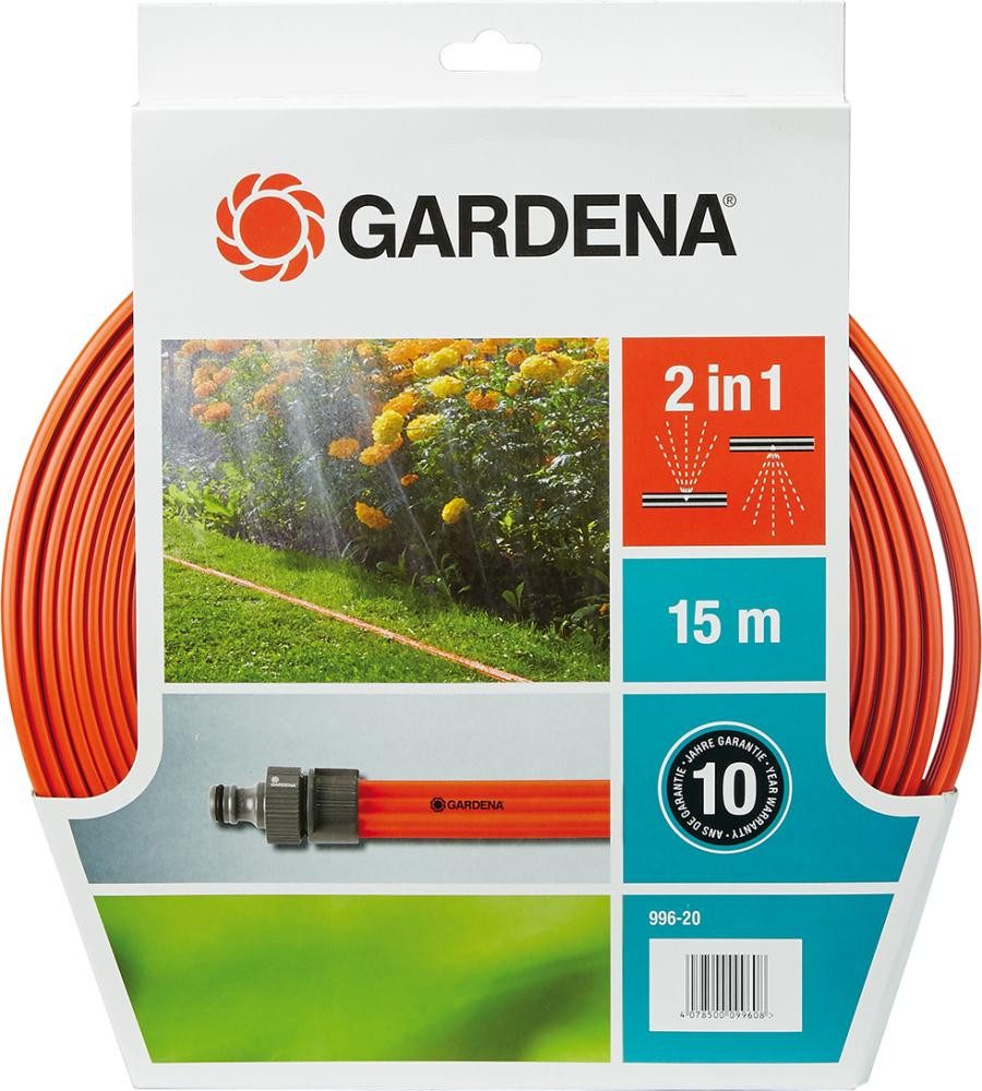 Thumbnail - ELC Bewässerungssystem Schlauch-Regner 15,0 m orange m. Armaturen
