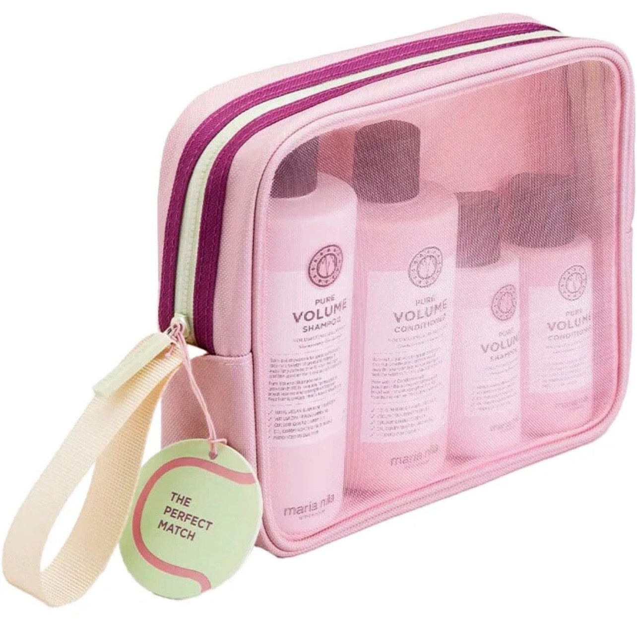 Maria Nila Haarpflege-Set Maria Nila Pure Volume Beauty Bag, 4-tlg.