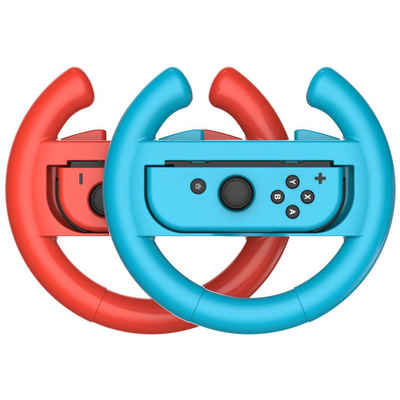 Tadow Lenkrad Controller für Switch,Zubehör für Spiel,Joy-Con-Griff Zubehör Nintendo (Rennspiel-Zubehör,Griff für Mario Kart,Game Grip,Switch-kompatibel)