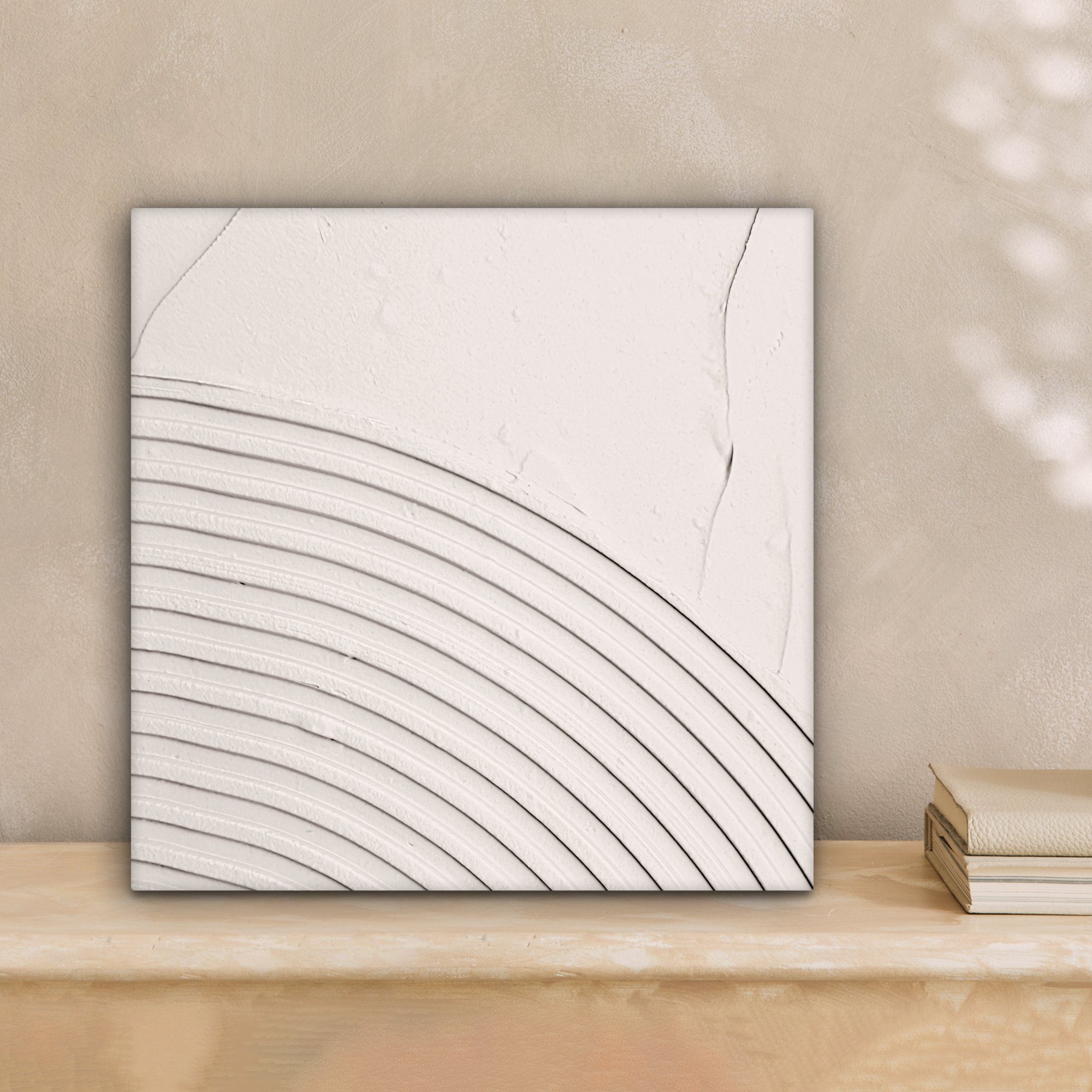 OneMillionCanvasses® Leinwandbild Kunst - Weiß - günstig online kaufen