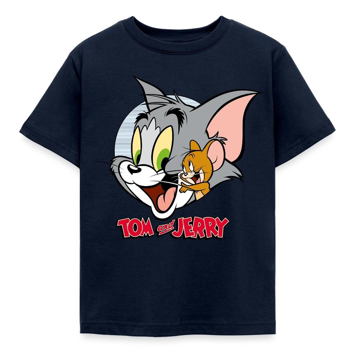 Spreadshirt T-Shirt Tom Und Jerry Verschmust Kinder T-Shirt (1-tlg) Fällt klein aus. Wir empfehlen, eine Größe größer zu bestellen.