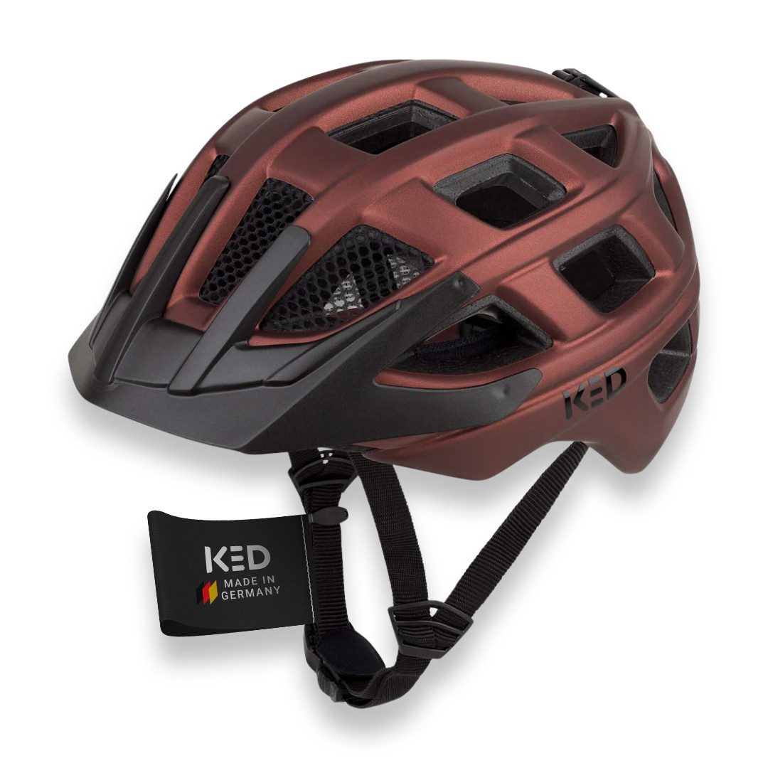 KED Fahrradhelm Kailu Jugend MTB Helm, Mit K-FIT Anpassungssystem Und Sicherer Gurtführung