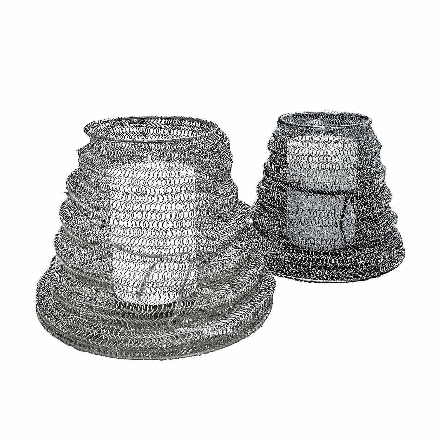 Windlicht Windlicht 2er Set Freyal schwarz/silber