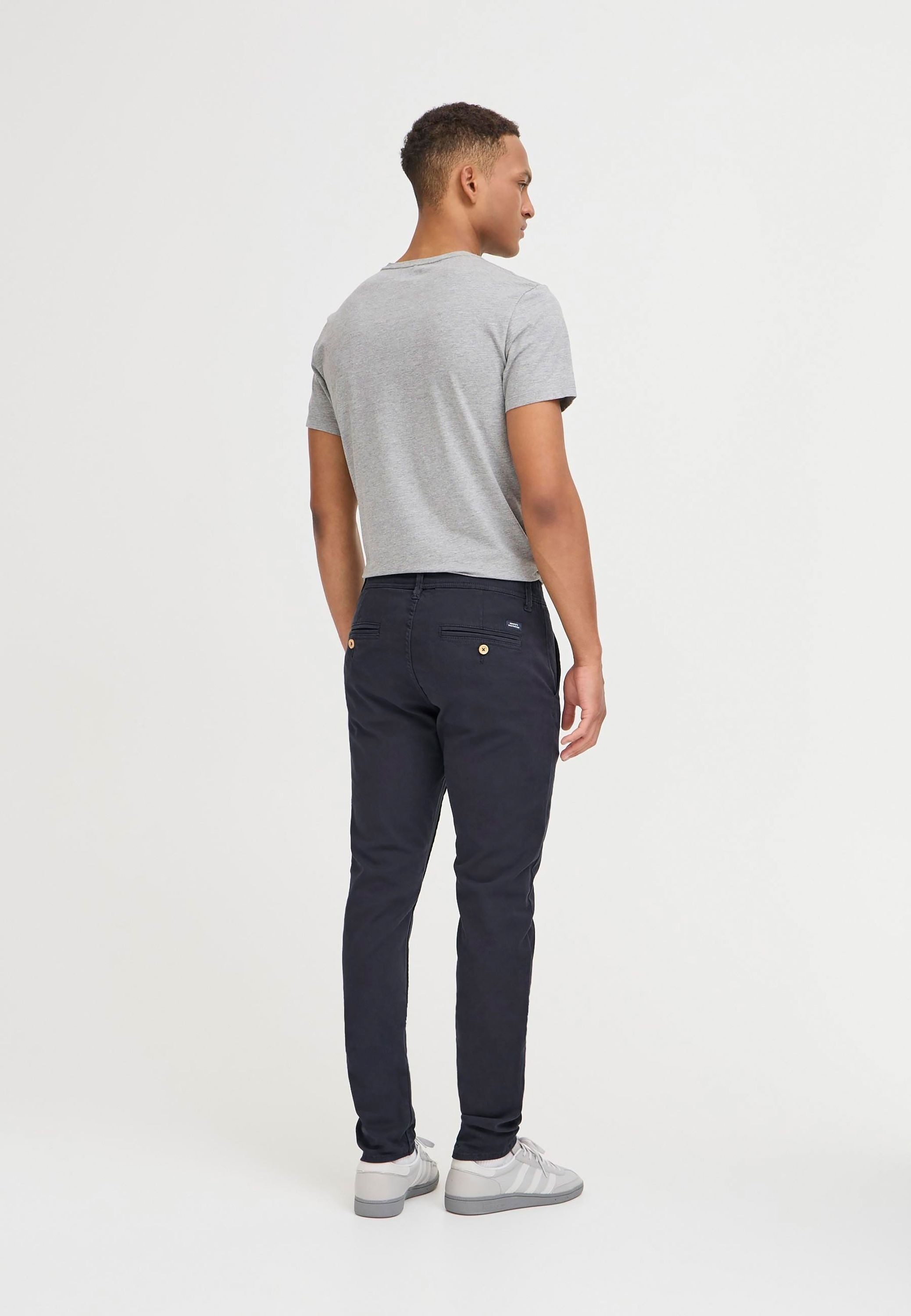 Blend Chinohose BHNatan Stoffhose mit normalem Bund und schmalem Beinen - Slim Fit