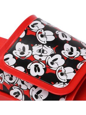 MELISSA Pantoletten Groovy + Mickey Mouse 33632 Red/Black AC405 Pantolette
