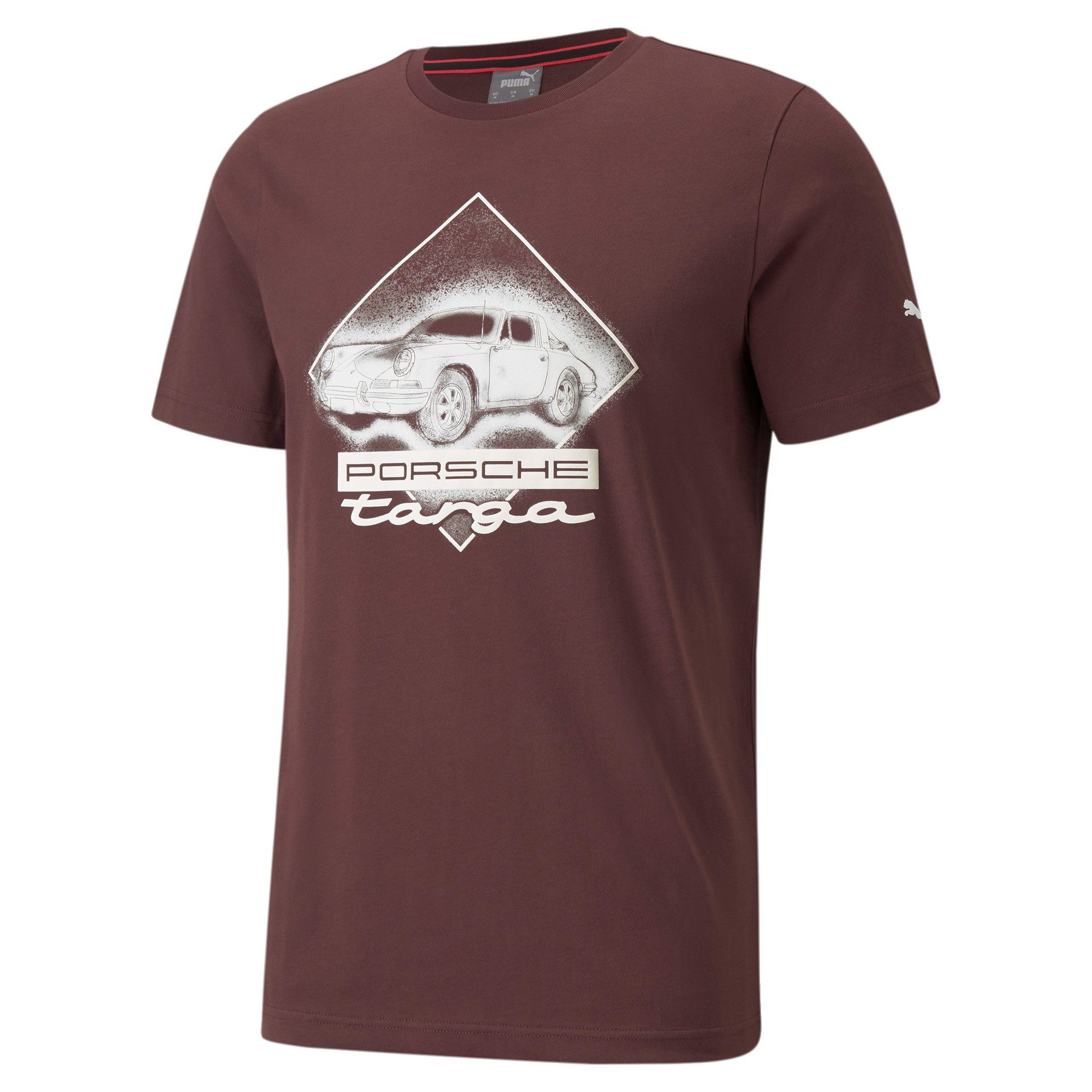 Porsche Motorsport T-Shirt Porsche Legacy Puma T-Shirt "Targa" - braun