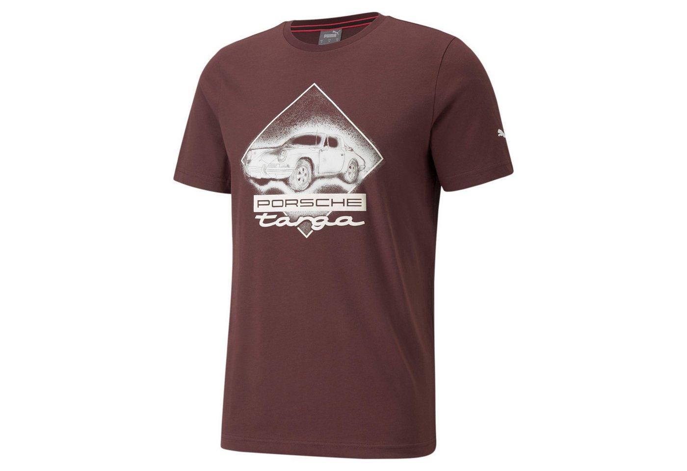 Porsche Motorsport T-Shirt Porsche Legacy Puma T-Shirt "Targa" - braun