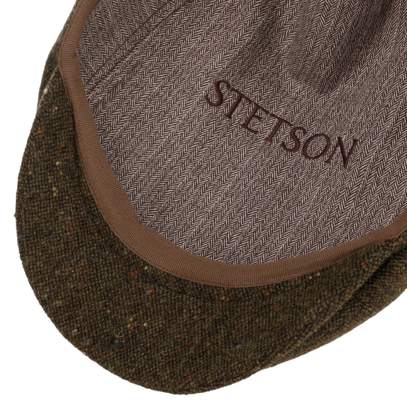 Schirmmütze (1-St) Schirm, Made Stetson mit Cap Flat the oliv in EU