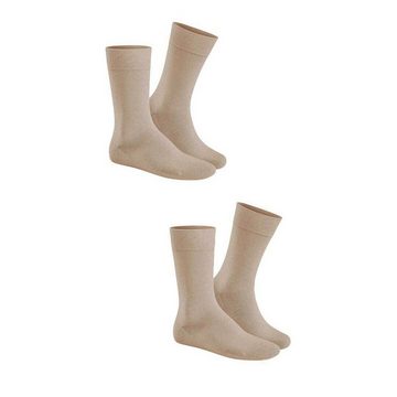Hudson Basicsocken ONLY 2-PACK (1-Paar) Herren Sneaker Socken aus qualitativer Baumwolle im Doppelpack